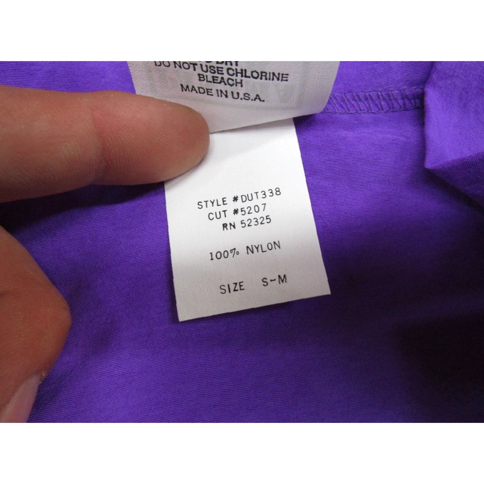 Panama Jack VINTAGE Panama Jack Tracksuit Set - Tracksuit, Jacket, Pants - Men - Size M - Purple - 80s/90s - 100% Nylon - NEW Size 40R - 5 Thumbnail
