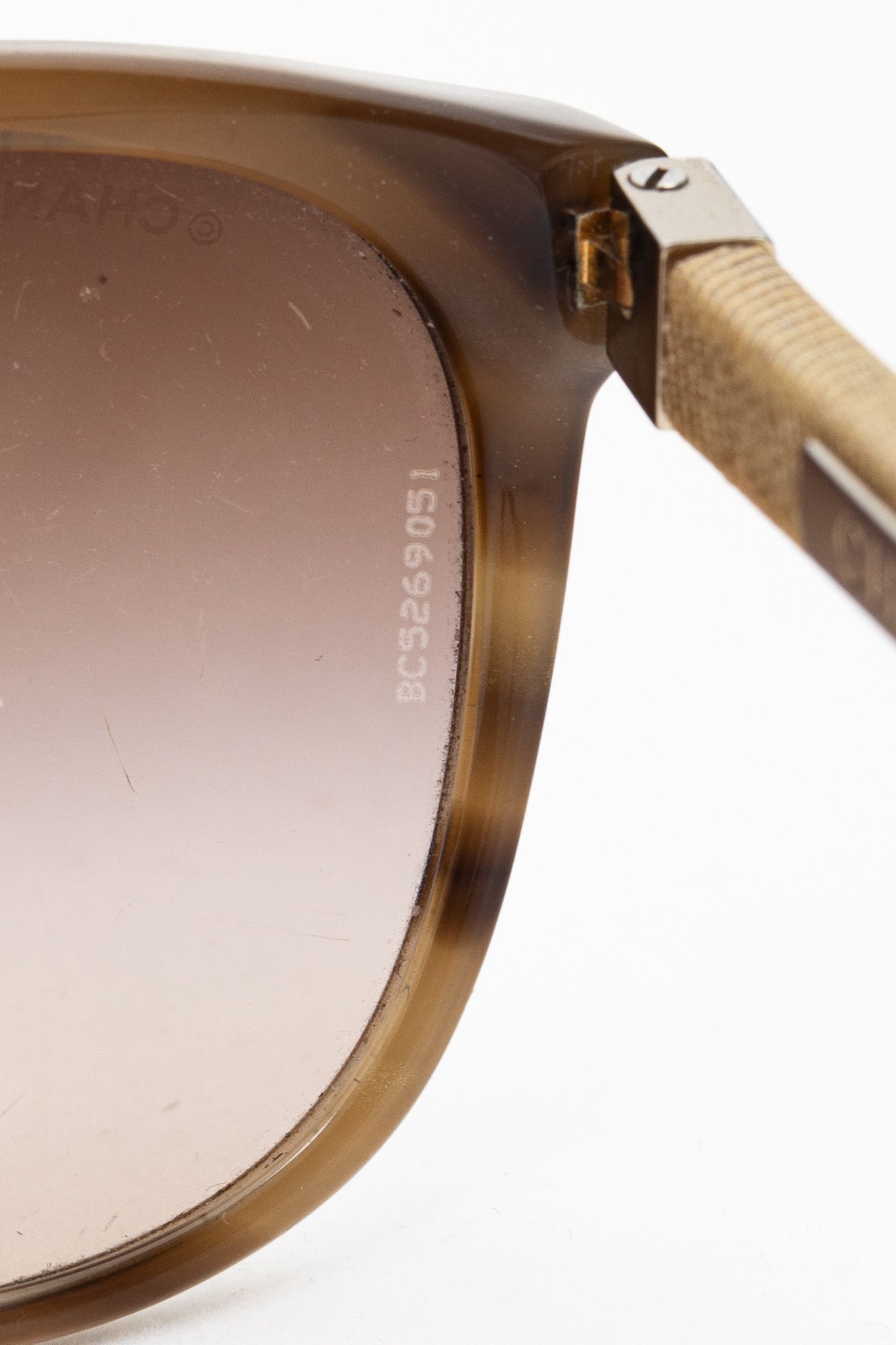 Chanel Chanel 5185 Tortoiseshell Grosgrain-Temple Sunglasses Size ONE SIZE - 7 Thumbnail