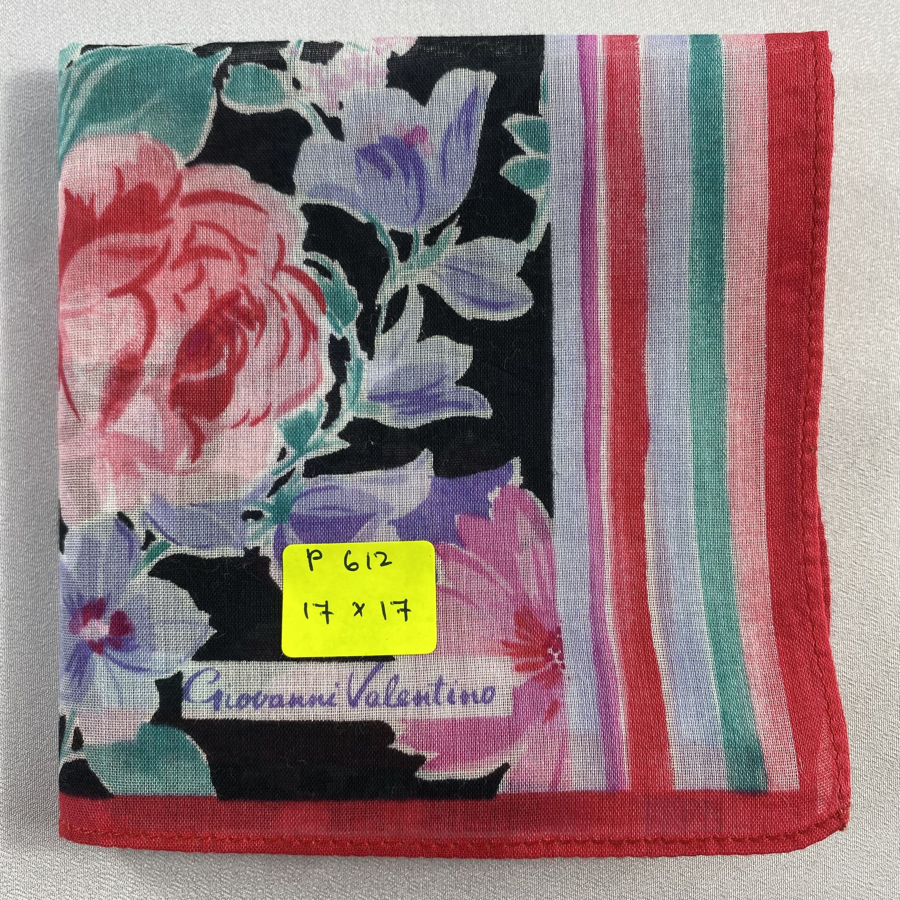Giovanni Valentino × Vintage Giovanni Valentino Bandana/ Handkerchief / Neckerchief-P612 Size ONE SIZE - 5 Thumbnail