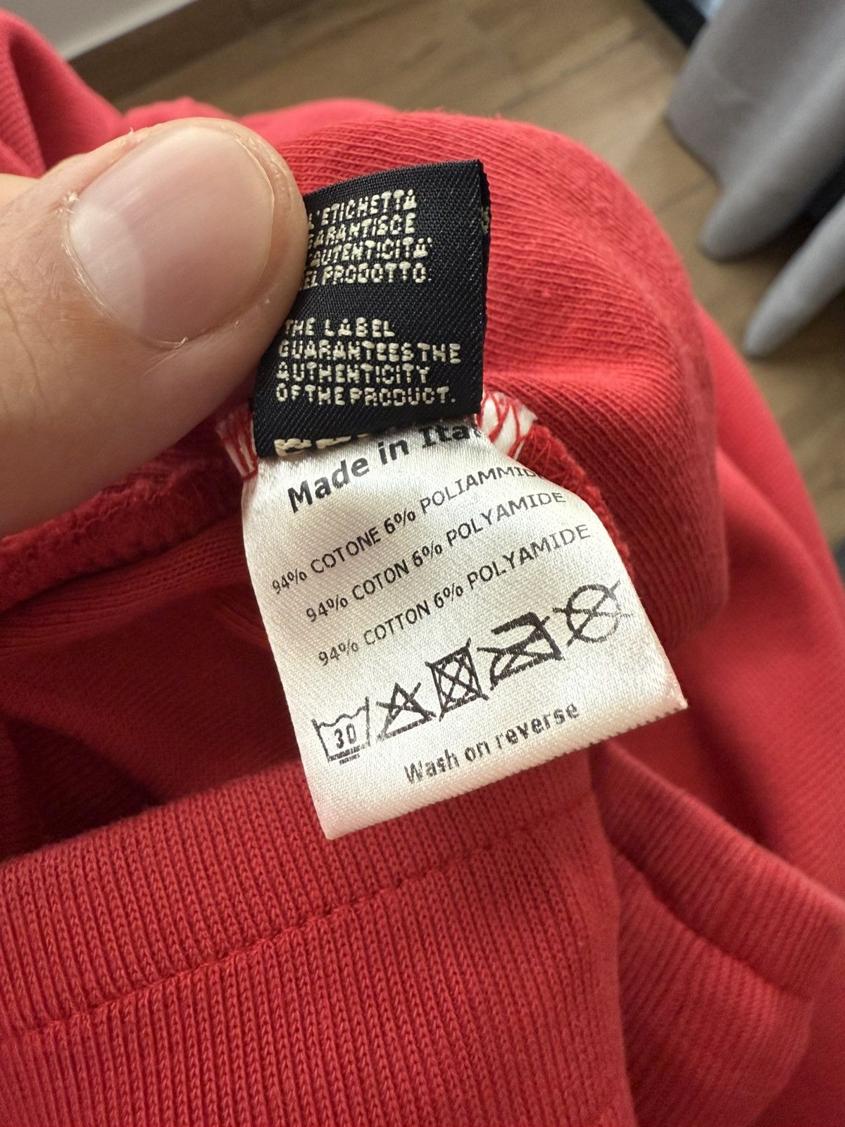 Fendi Fendi Roma Red Jogger Pants — Made in Italy (Size 56) Size US 40 / EU 56 - 6 Thumbnail