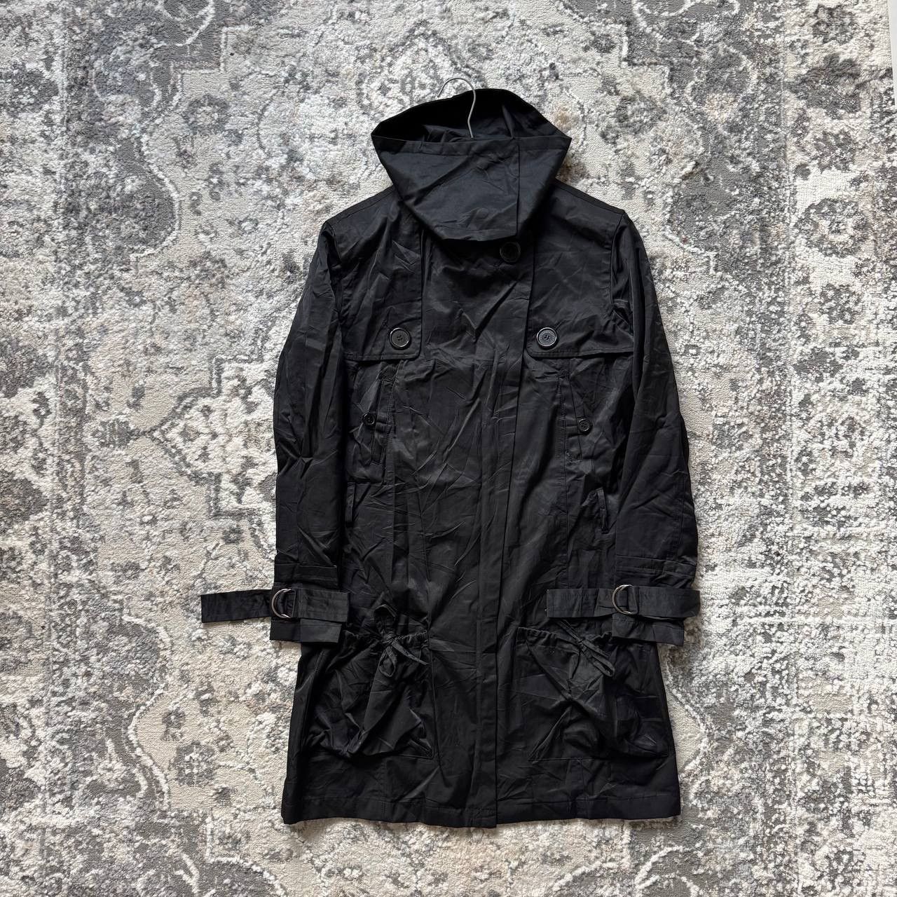 Stussy Stussy Coat Trench Raincoat Ninja Goth Nylon Coat Jacket Size M / US 6-8 / IT 42-44 - 2 Thumbnail