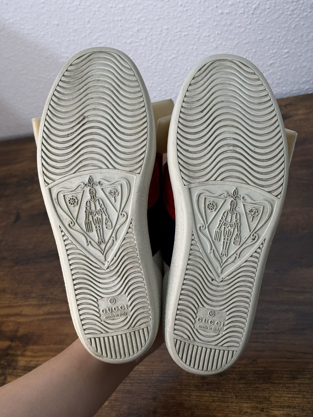 Gucci Gucci Ace Leather Low Ribbons size 35.5eu 5us Size US 5 / IT 35 - 7 Thumbnail