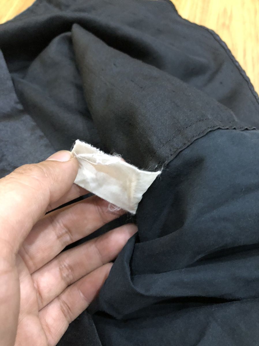 Needles Needles Rebuild Black Half Satin Button Up Shirt Size US S / EU 44-46 / 1 - 10 Thumbnail