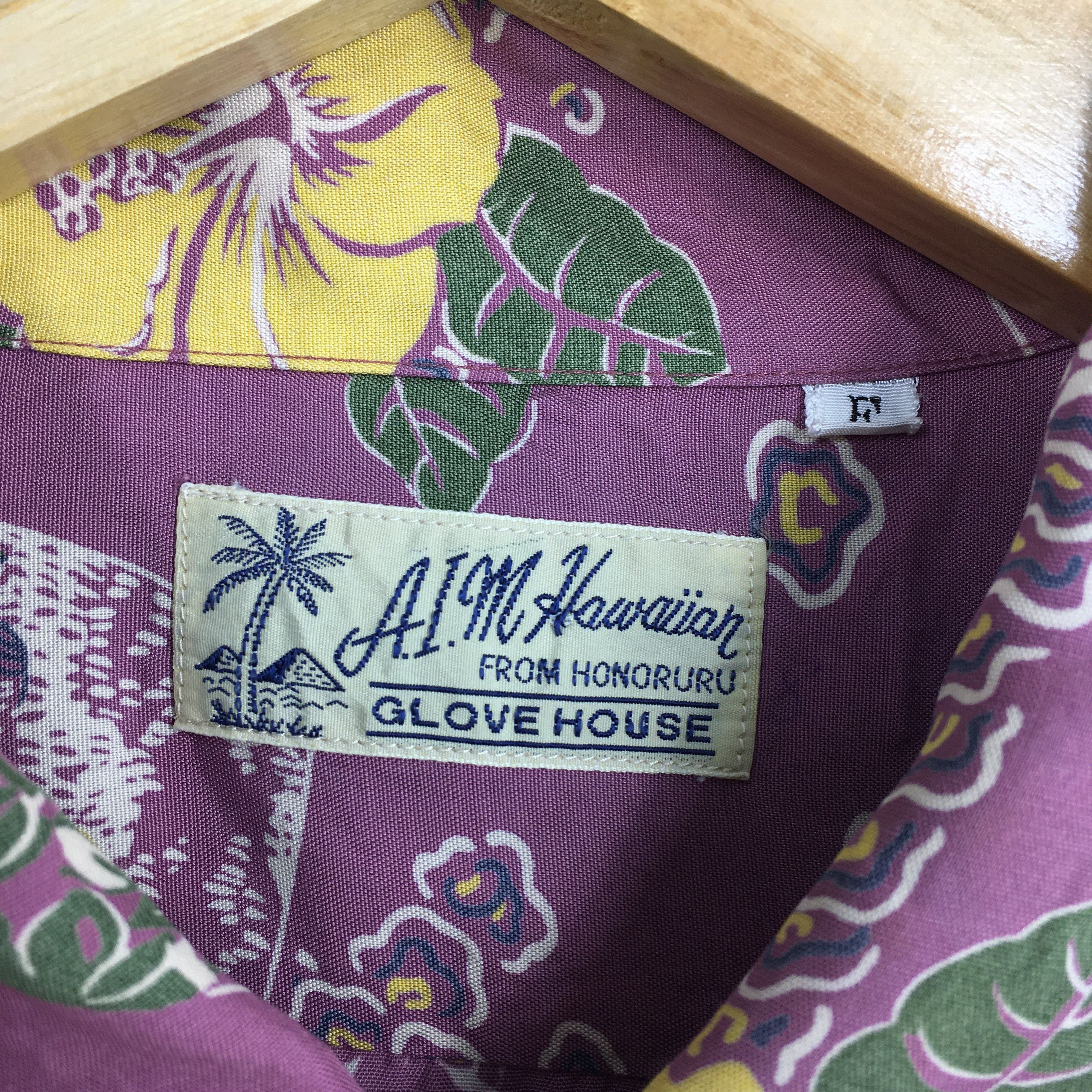 Life's a Beach Vintage Glove House Hawaiian Hibiscus Shirt Medium Size US M / EU 48-50 / 2 - 5 Thumbnail