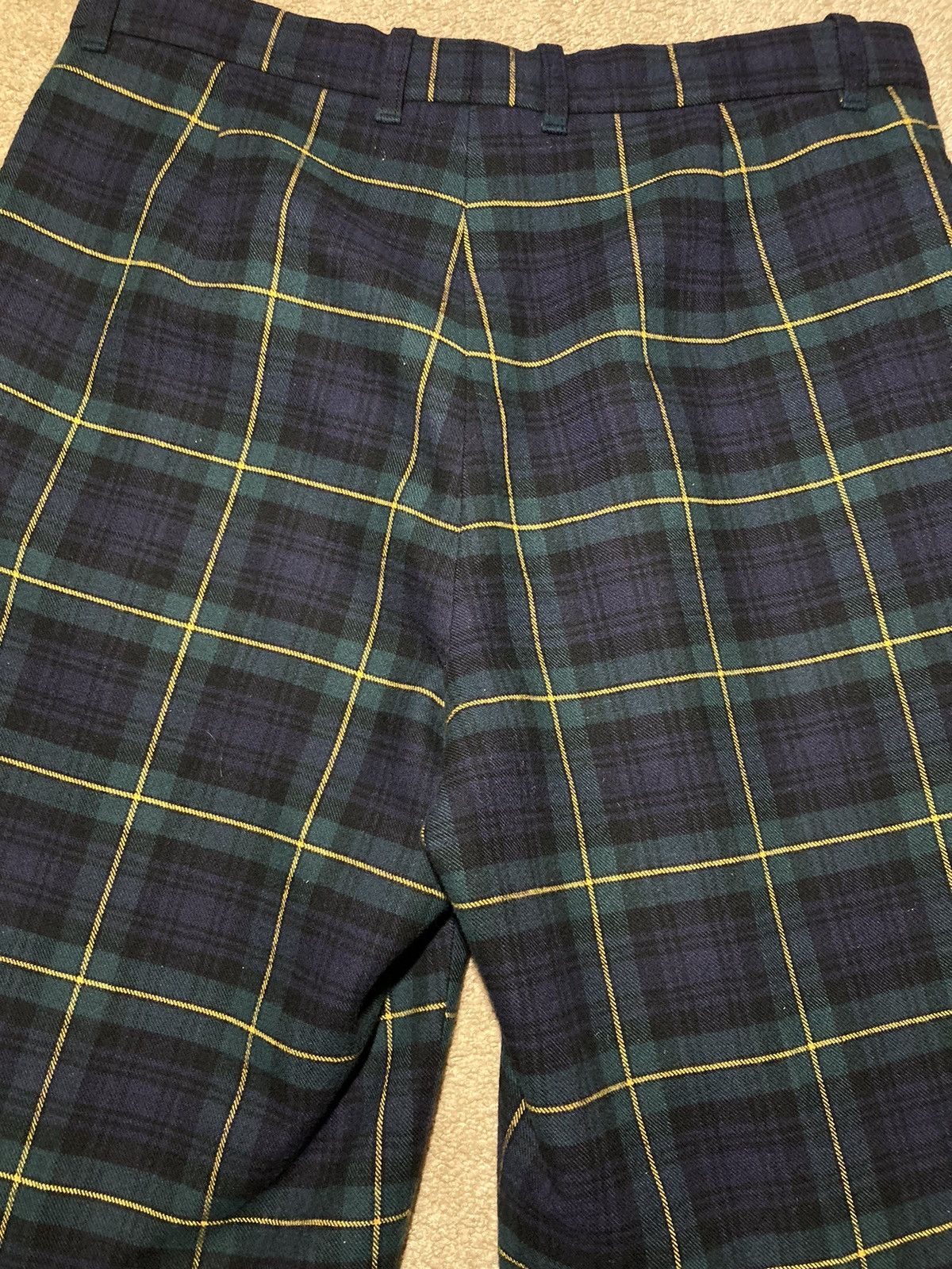 Balenciaga FW19 Balenciaga Cropped Flannel Pants Tartan Plaid 2019 44 Size US 28 / EU 44 - 11 Thumbnail