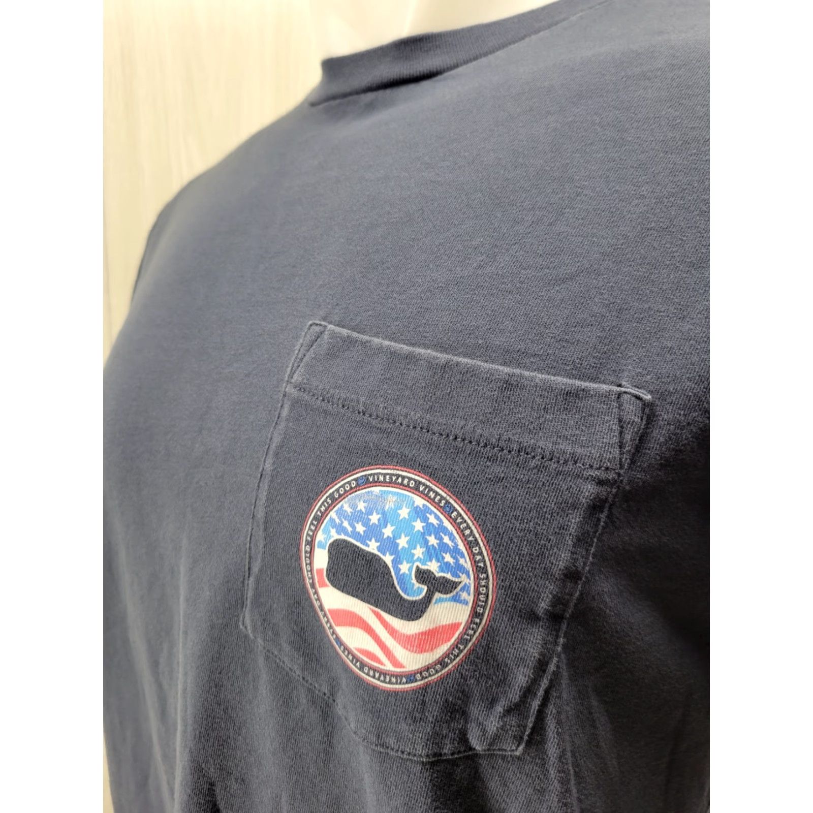 Vineyard Vines Vineyard Vines T Shirt Men’s Small Long Sleeve Pocket Blue Size US S / EU 44-46 / 1 - 4 Thumbnail
