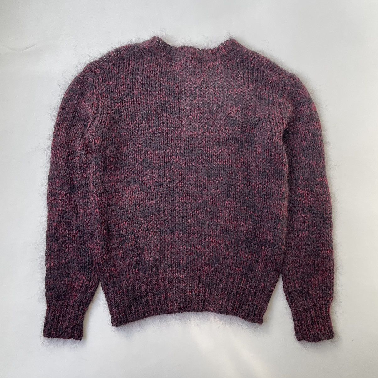 Comme des Garcons A/W 14 Red/Black Mohair Sweater Size US S / EU 44-46 / 1 - 9 Thumbnail