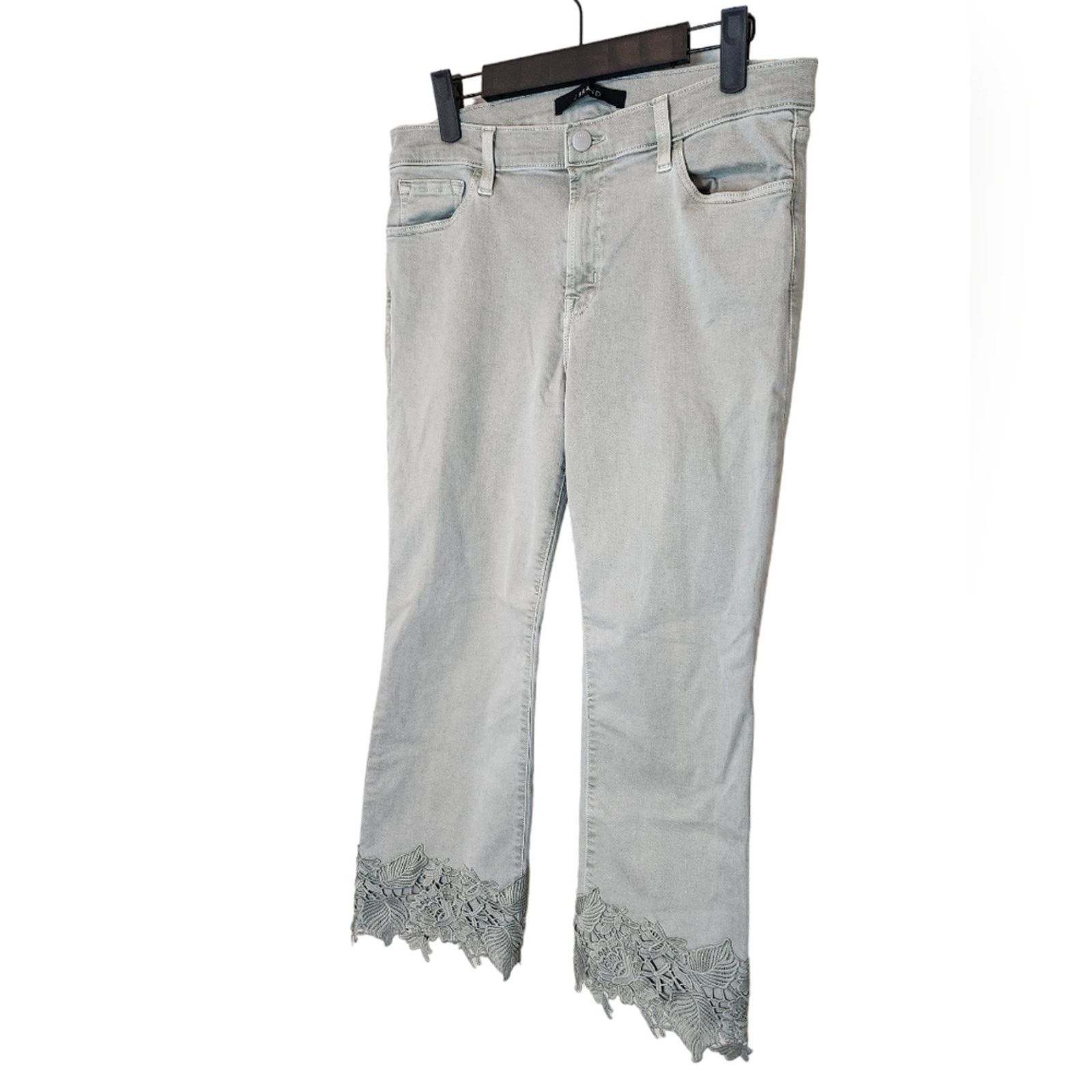 J Brand J Brand Selena Crop Bootcut Jeans in Faded Gibson 31 Size 31" - 11 Thumbnail