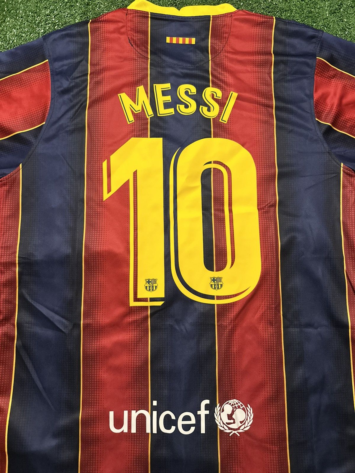 Nike Nike FC Barcelona 2020/21 Lionel Messi Home Football Jersey Size US XXL / EU 58 / 5 - 9 Thumbnail