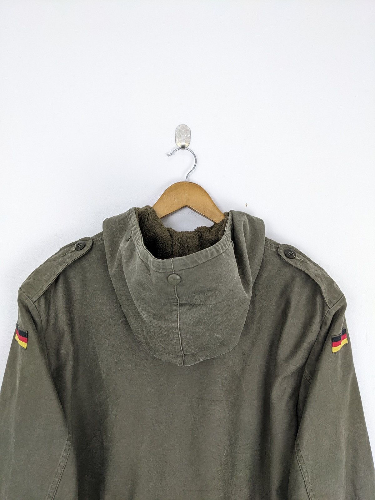 Vintage Vintage Made in Germany Military Parka Jacket Size US XL / EU 56 / 4 - 4 Thumbnail