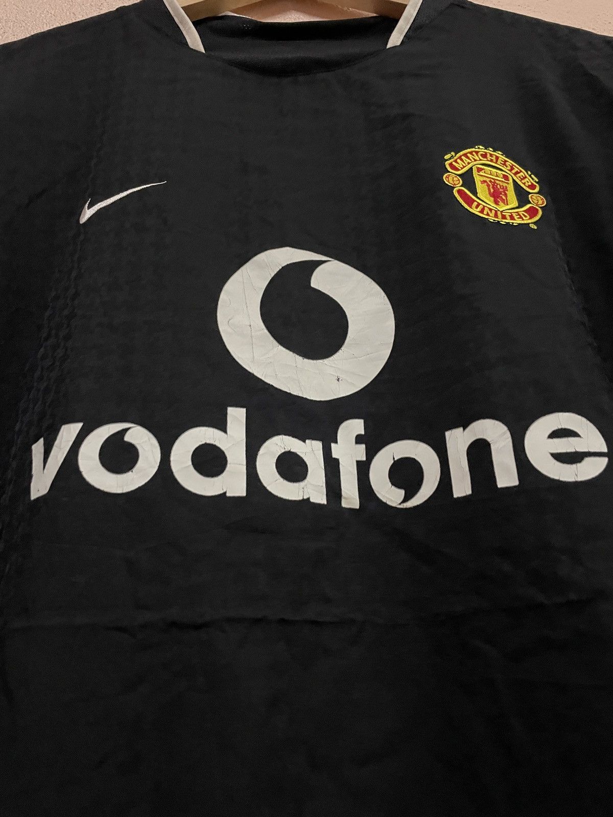 Nike Manchester United 2003/2004 away kit jersey Nike Vodafone Size US M / EU 48-50 / 2 - 4 Thumbnail