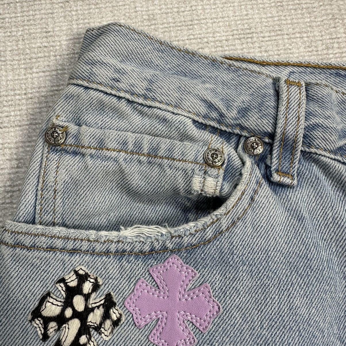 Chrome Hearts Chrome Hearts Light Wash Criss Patches Jeans size 30 Size US 30 / EU 46 - 10 Thumbnail