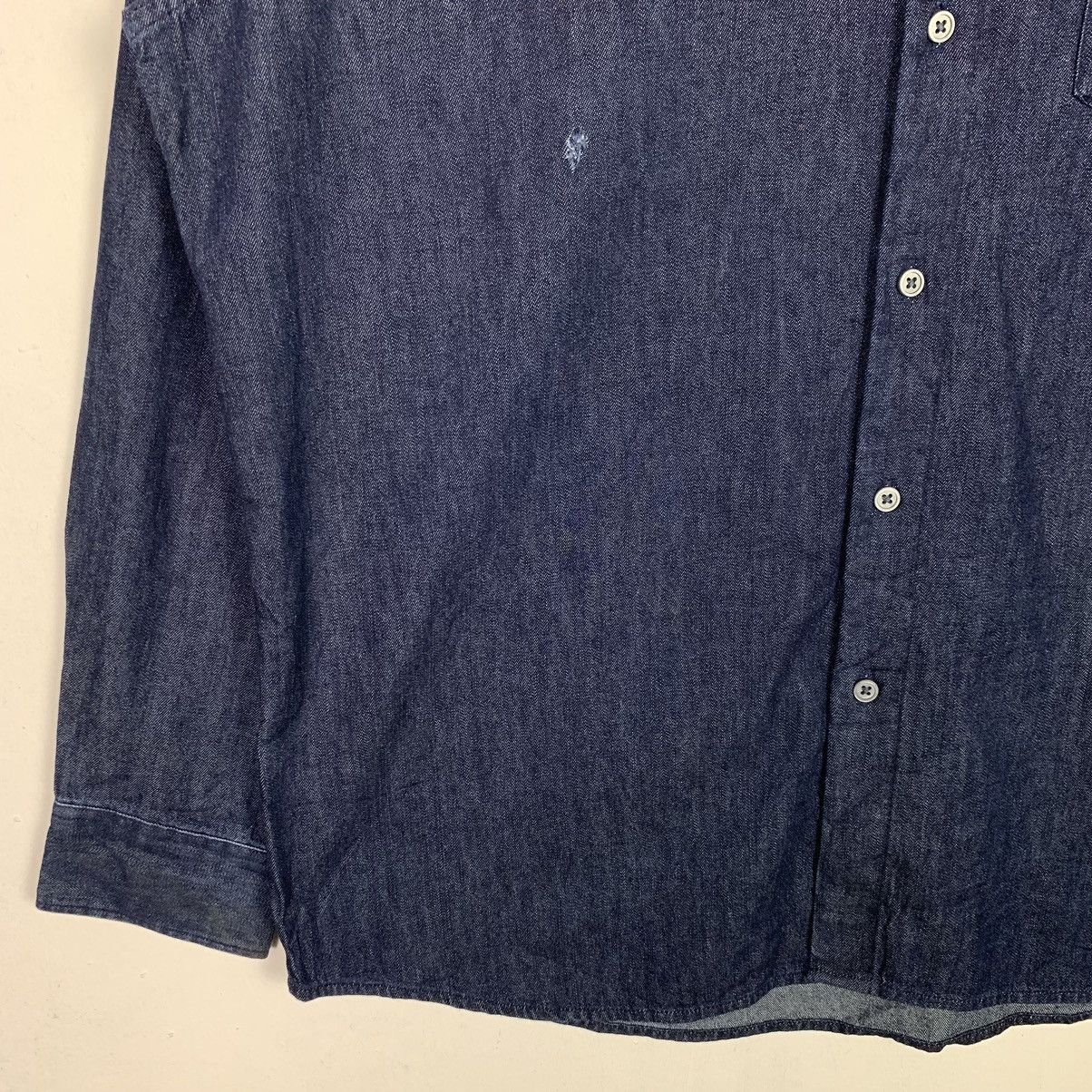 Uniqlo Uniqlo Denim long sleeve Jacket Size US XL / EU 56 / 4 - 6 Thumbnail