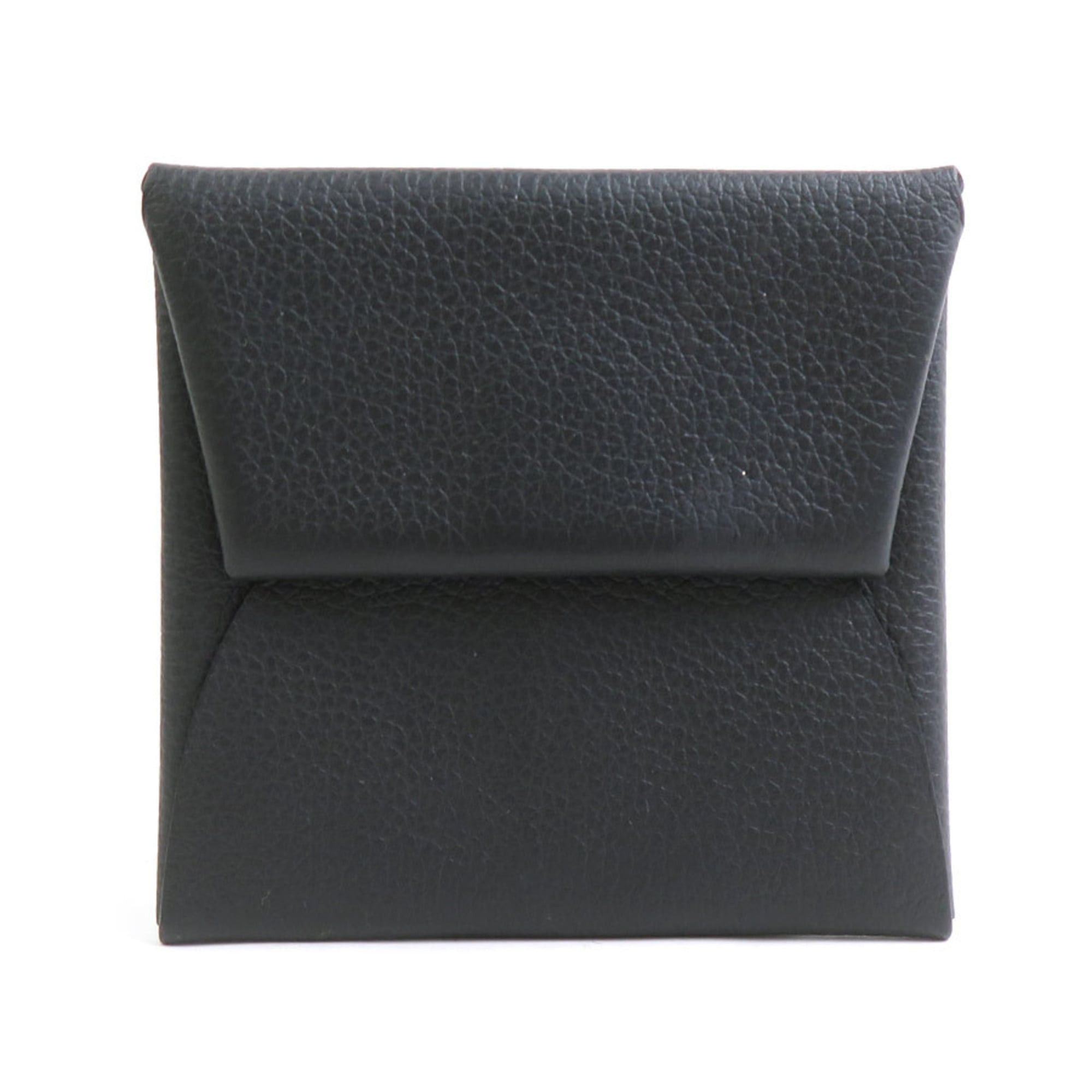Hermes Hermes Hermès Bastia Evercolor Black Wallet with Coin Purse, Unisex, h31908a Size ONE SIZE - 1 Thumbnail