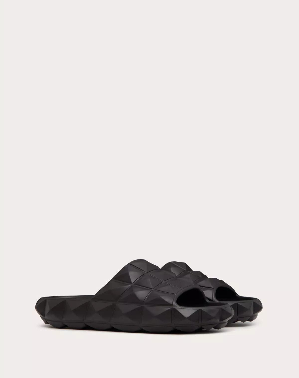 Valentino oc11z0625 Roman Stud Turtle Slide Sandal in Black Size US 8 / EU 41 - 2 Thumbnail