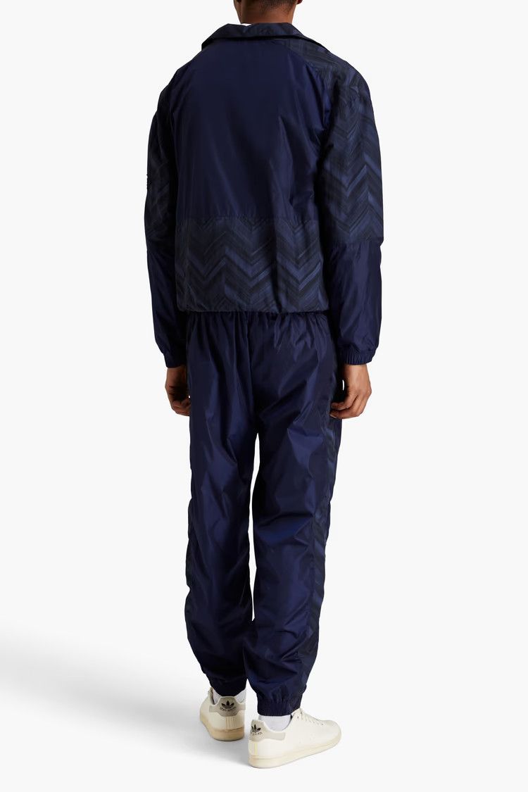 Missoni o1y0225 Logo Jogger & Sweatpant in Navy Blue Size US 30 / EU 46 - 3 Thumbnail