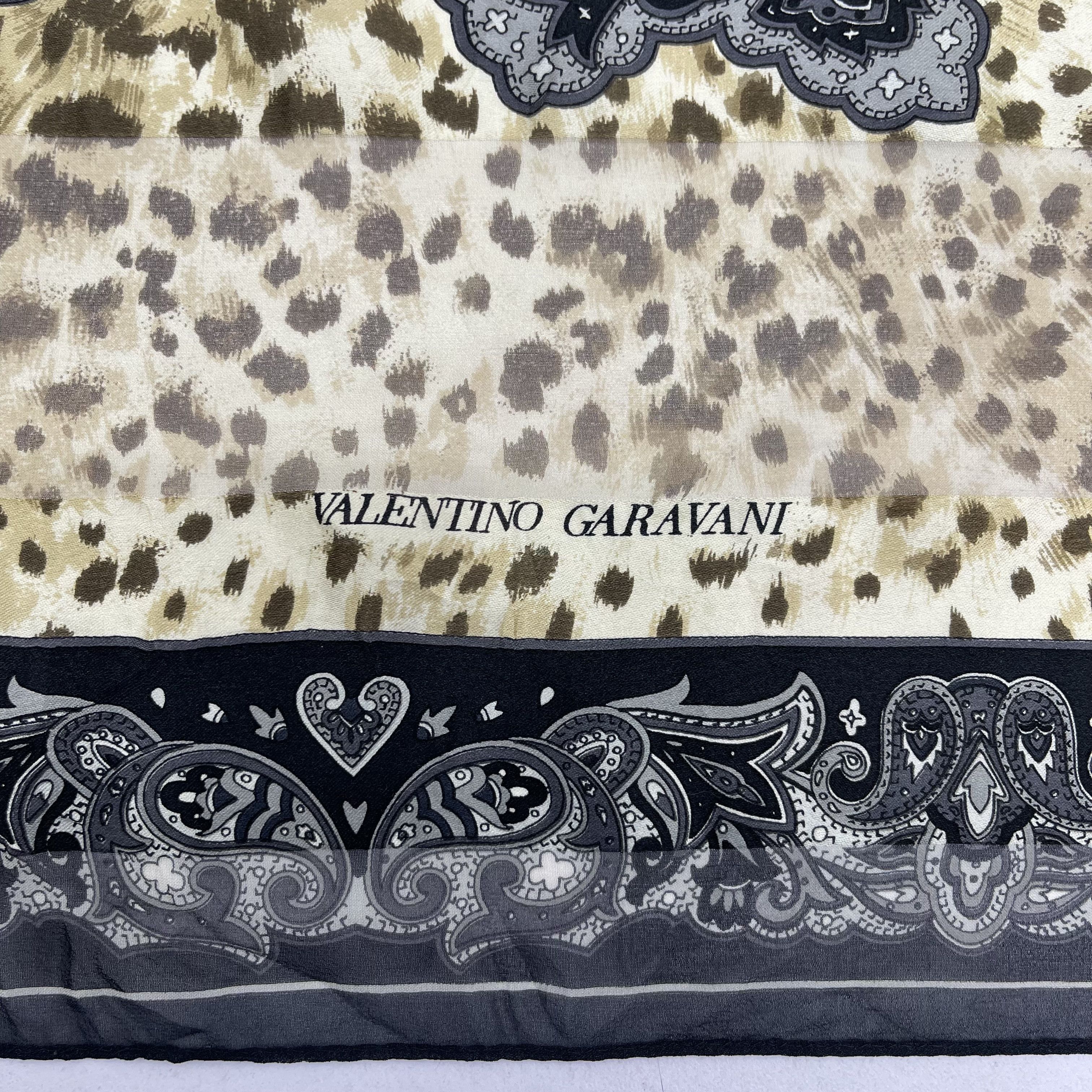Other Vintage Valentino Garavani Silk Scarf - S7044 Size ONE SIZE - 5 Thumbnail