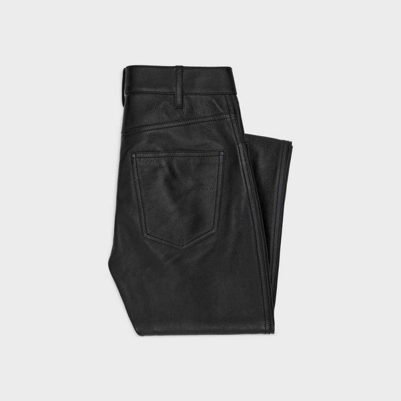 Celine o1w1db11124 Second Skin Jeans in Black Size 27" / US 4 / IT 40 - 2 Thumbnail