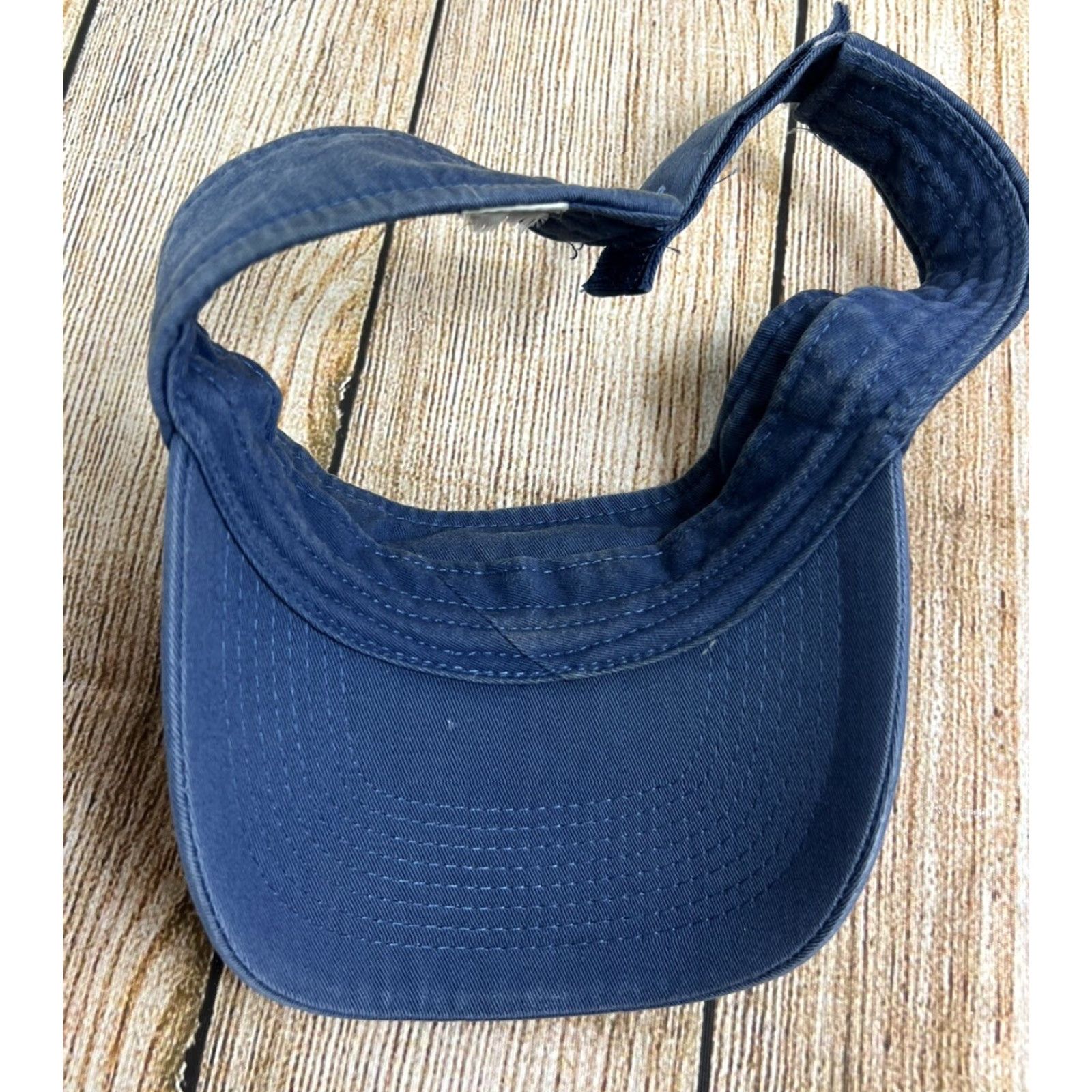 Budweiser VINTAGE Budlight Visor Cap Blue Adjustable Strap Men One Size Blue Visor Budweiser Adjustable Sunglasses? Size ONE SIZE - 3 Thumbnail