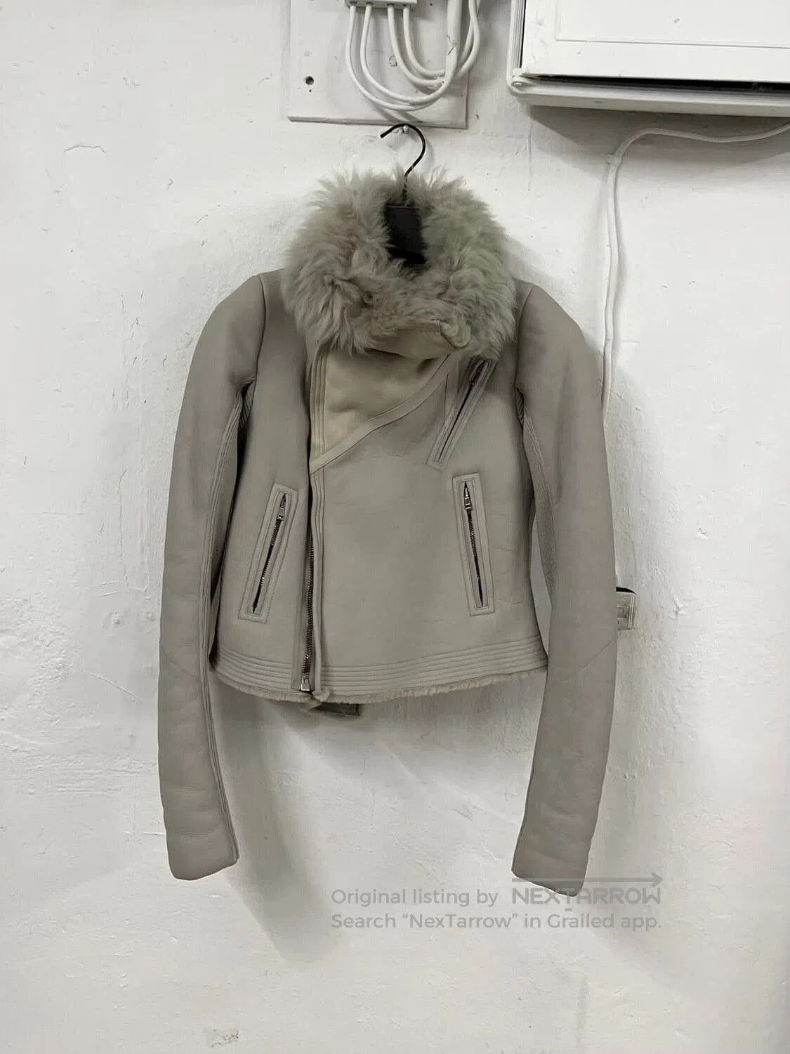 Rick Owens Rick Owens Shearling Leather Jacket. Size US M / EU 48-50 / 2 - 1 Thumbnail