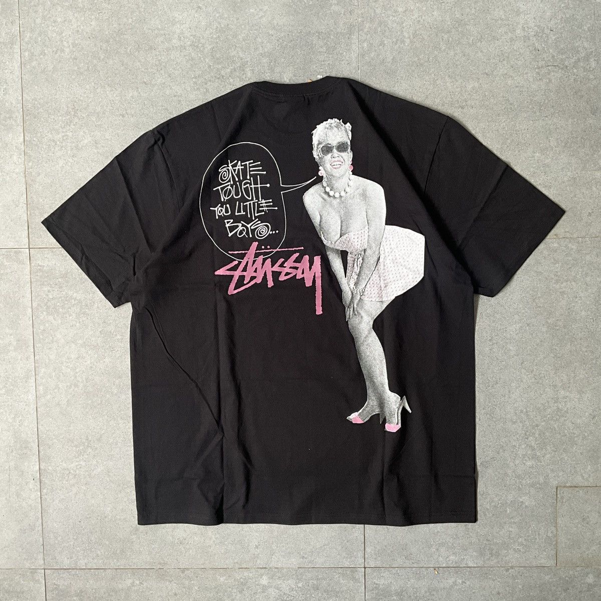 Stussy Stussy tee black Size US XL / EU 56 / 4 - 1 Thumbnail