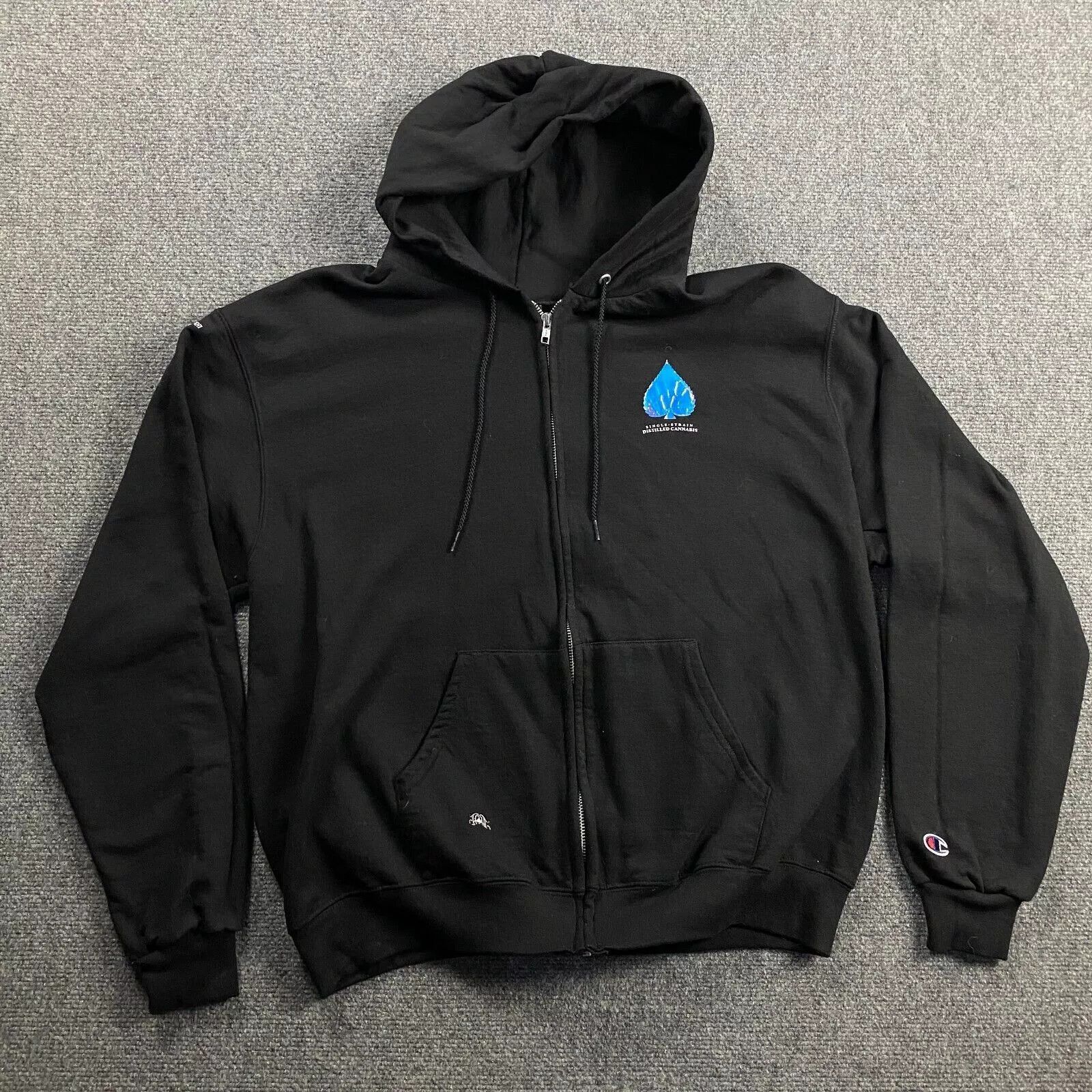 Champion Champion Hoodie Men's Large Full Zip Eco Casual Drawstring L Size US L / EU 52-54 / 3 - 1 Thumbnail