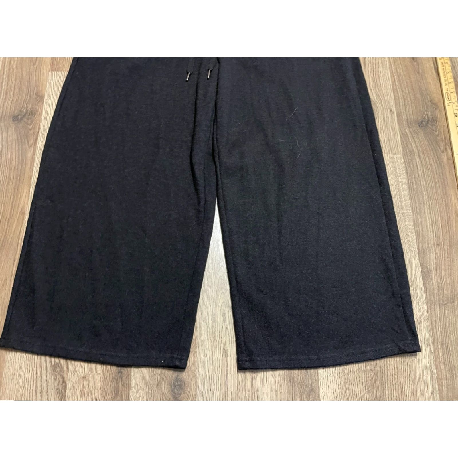 Vintage **Time And Tru Women's Black Sweatpants Size Large Drawstring** Time And Tru Women's Black Sweatpants Size Large Drawstring Size 36" / US 14 / IT 50 - 3 Thumbnail