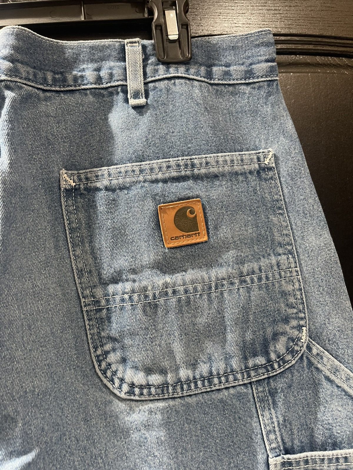 Carhartt Carhartt Jeans Mens 36x30 Original Fit Dungaree Workwear Size US 36 / EU 52 - 5 Thumbnail
