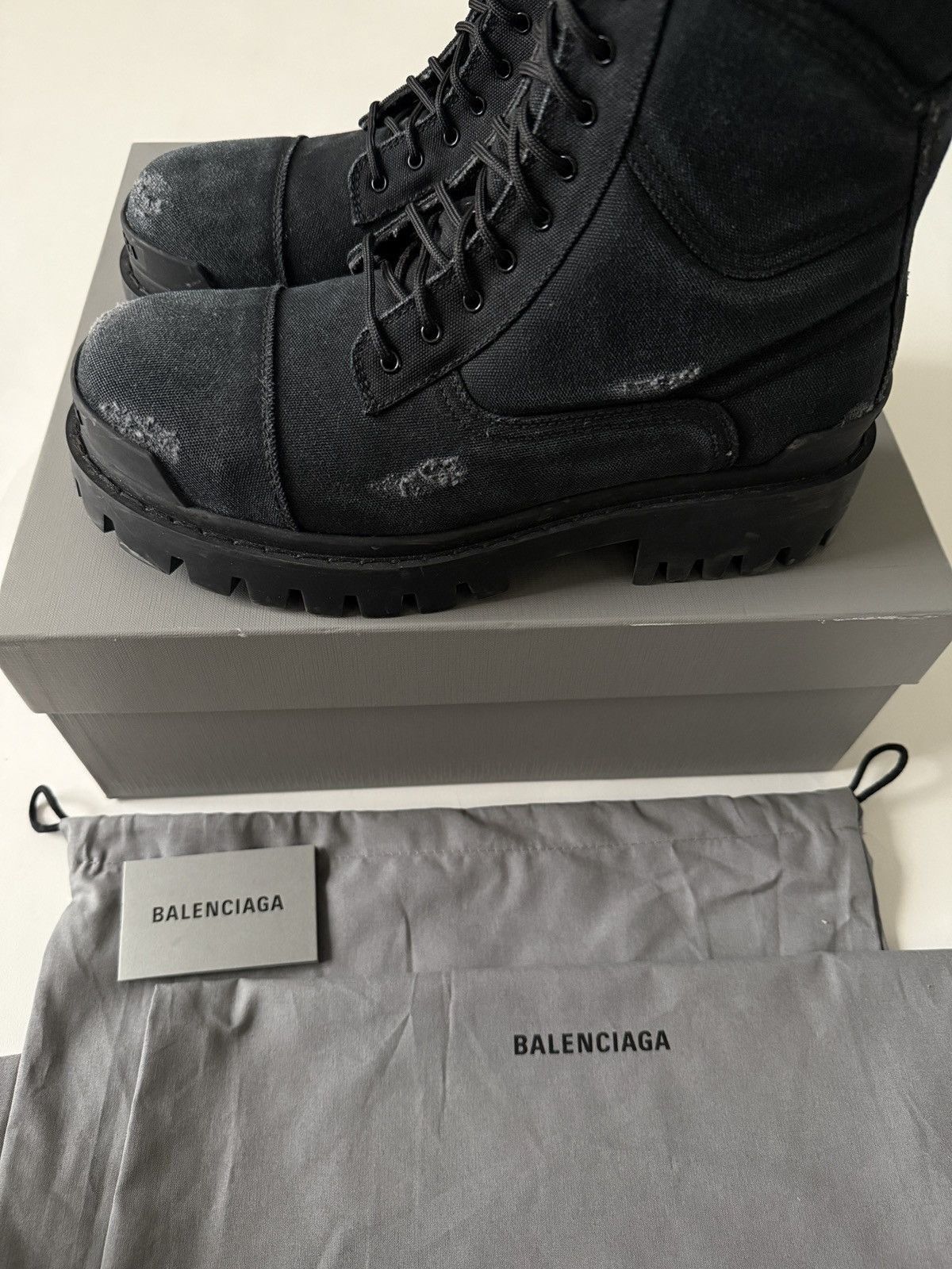 Balenciaga Combat Strike Boot Size 42 Size US 9 / EU 42 - 5 Thumbnail