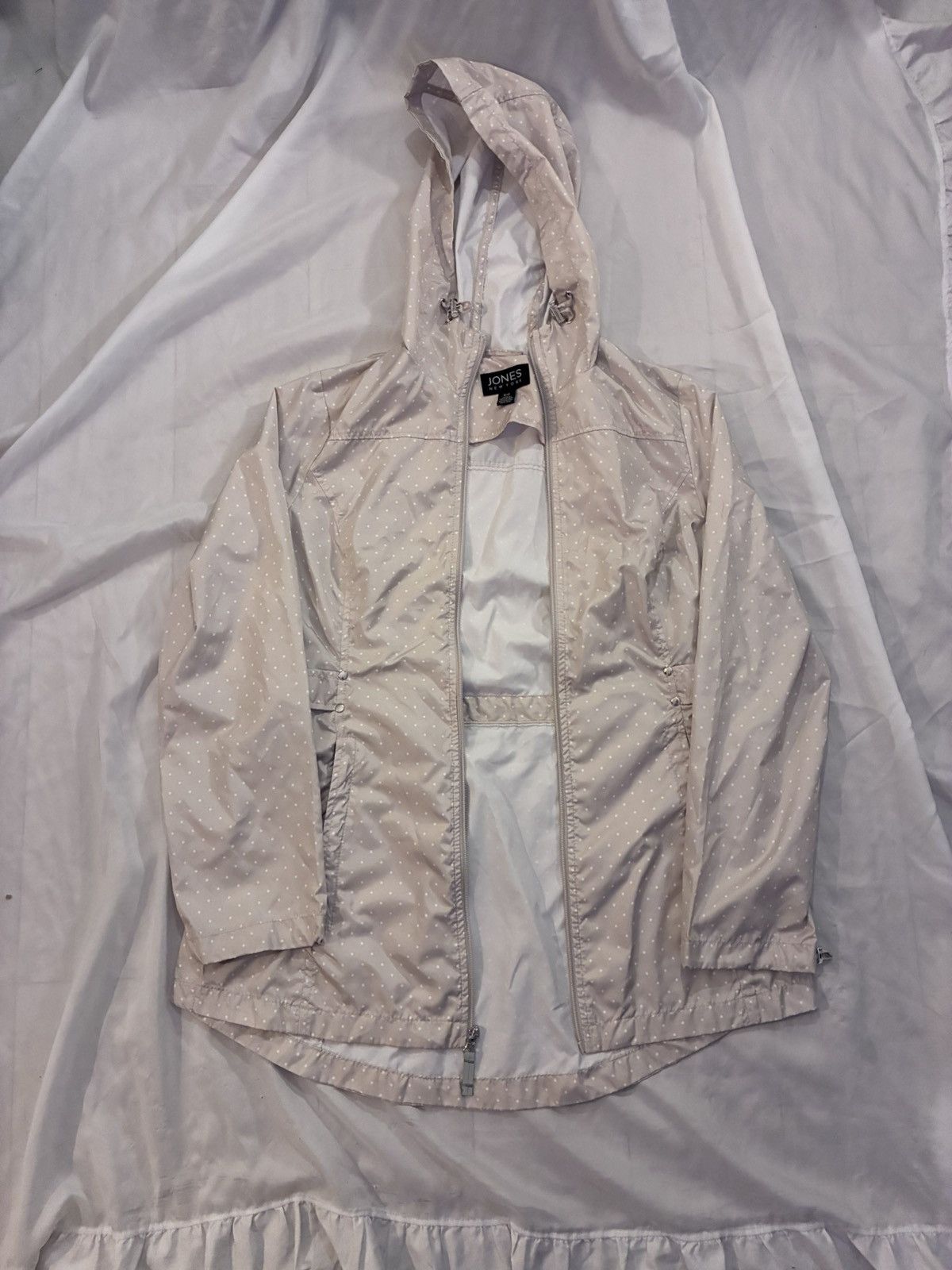 Jones New York Jones New York Polka Dot Windbreaker Parka Raincoat Size S / US 4 / IT 40 - 5 Thumbnail