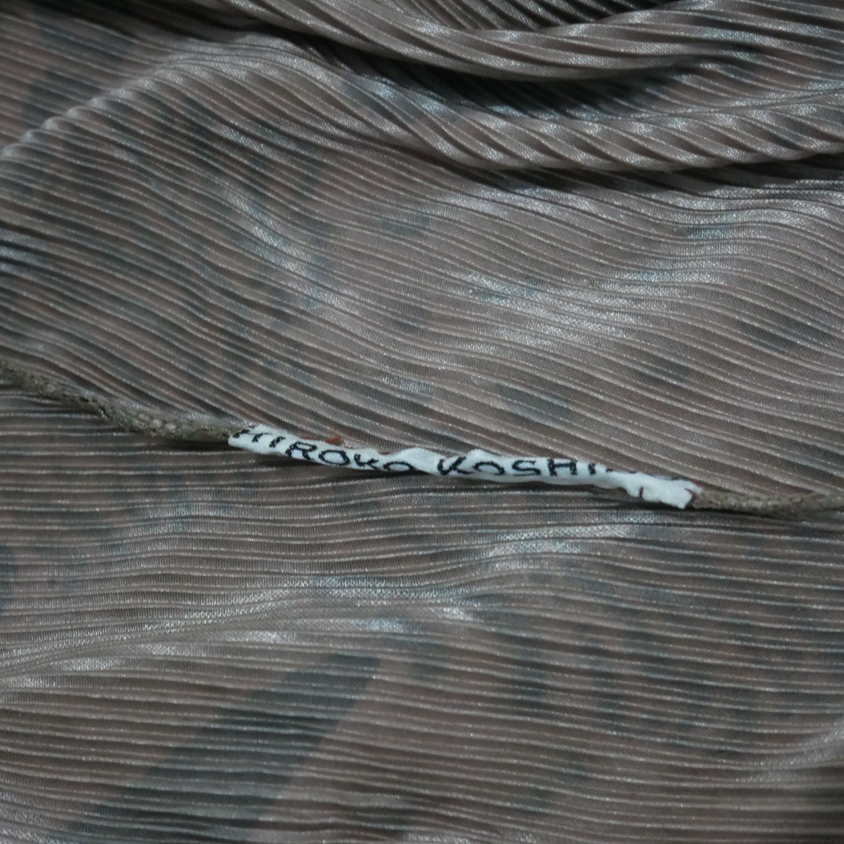Hiroko Koshino Homme × Japanese Brand Hiroko Koshino Pleats Leopard Long Sleeve Size L / US 10 / IT 46 - 3 Thumbnail