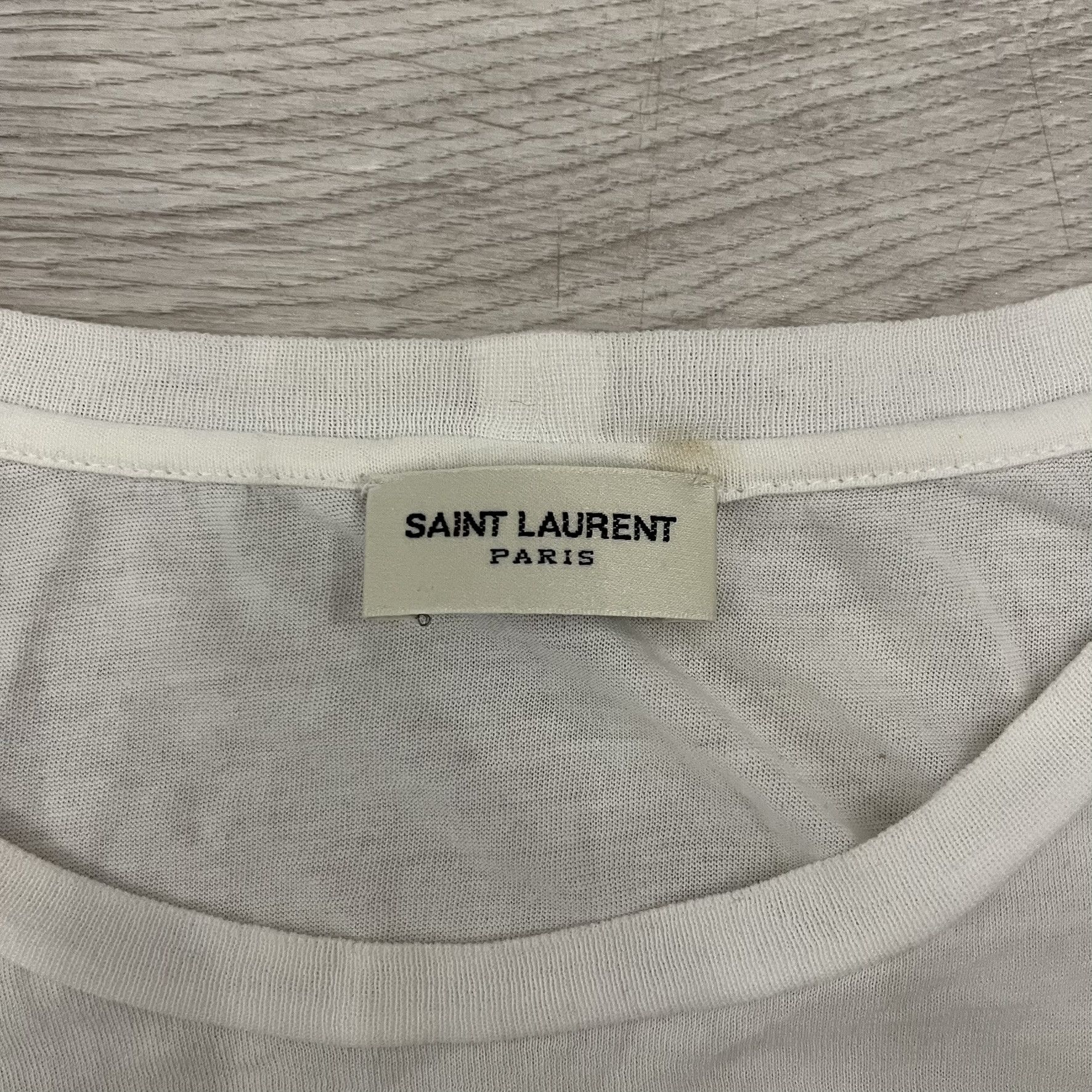 Saint Laurent Paris saint laurent optic hedi slimane aw15 tee Size US M / EU 48-50 / 2 - 5 Thumbnail