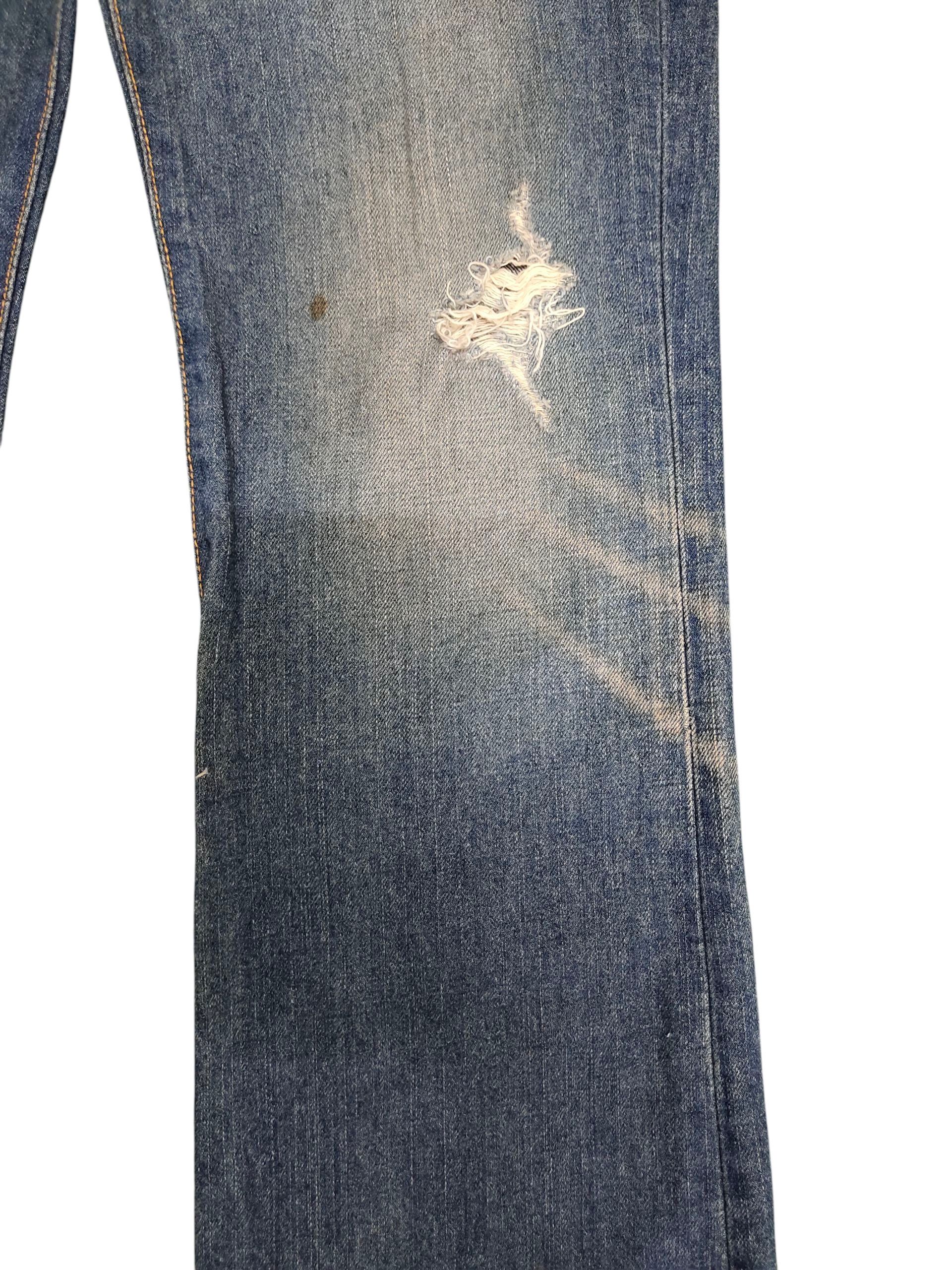 Kapital Vintage Levis 517 Clawmark Distress Rusty Flare Denim Jeans Size US 30 / EU 46 - 3 Thumbnail