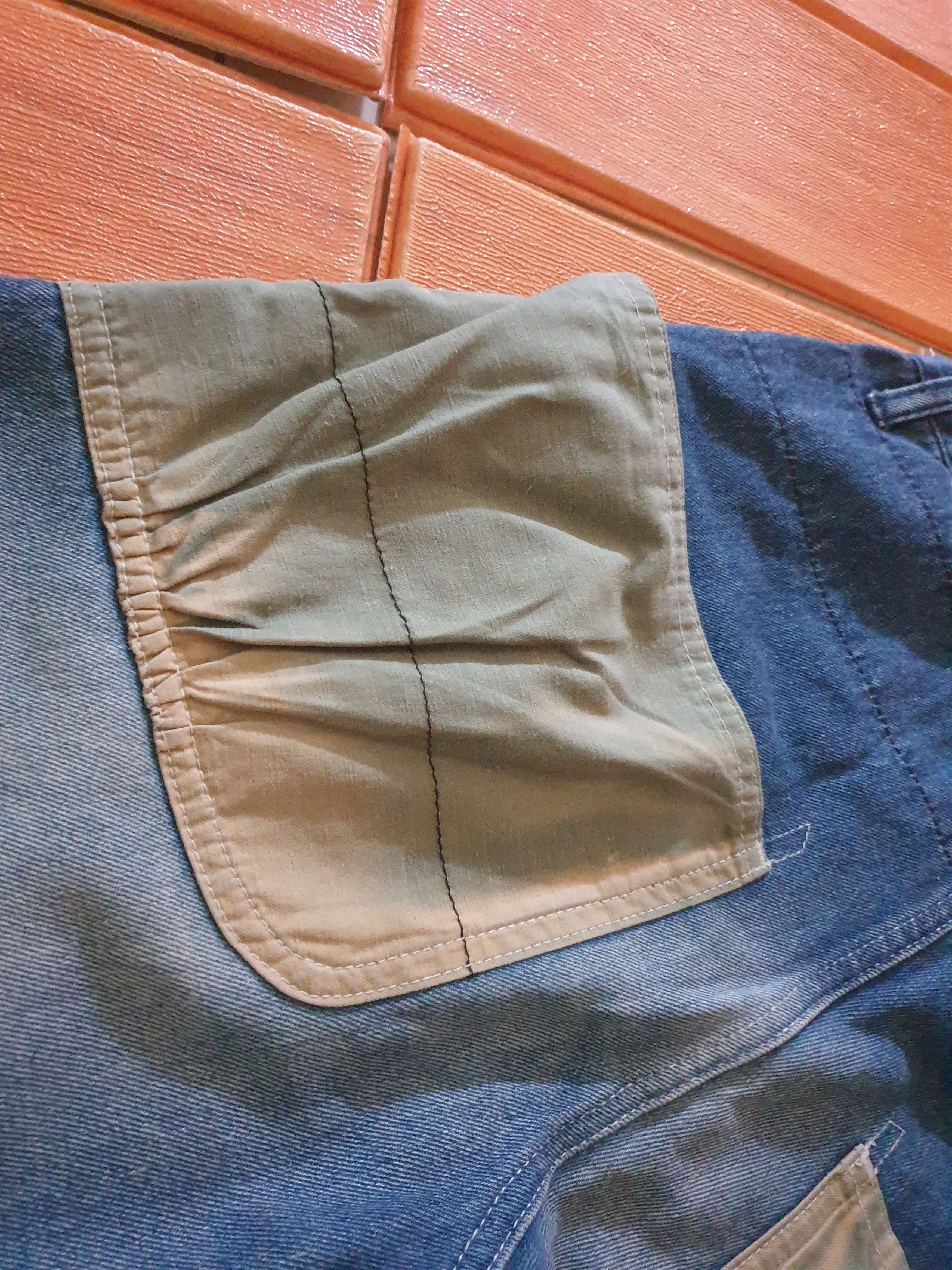 PPFM 💥Thrift standard USN denim pant Size US 29 - 9 Thumbnail