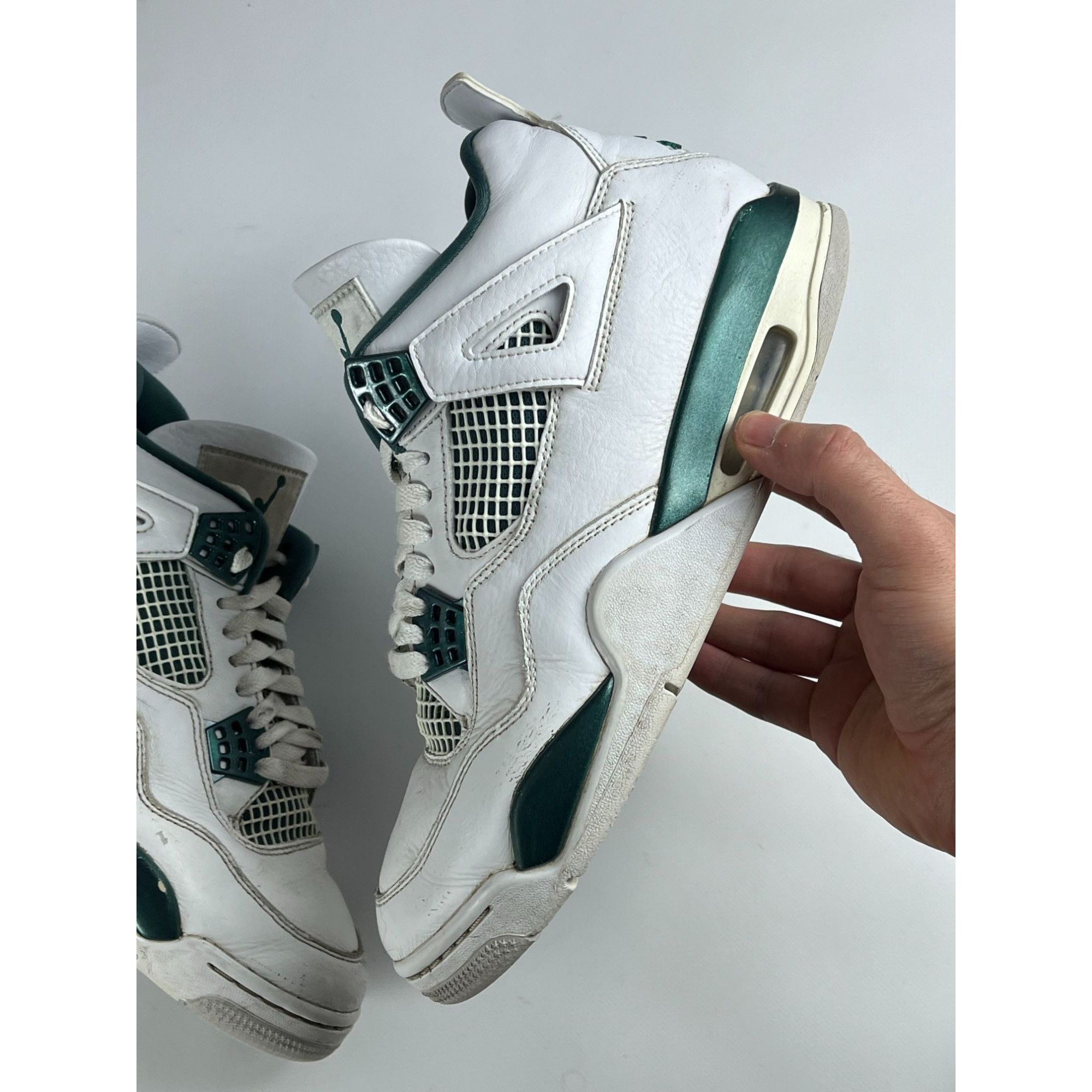 Jordan Brand × Vintage Air Jordan 4 Retro Oxidized Green White Dark Teal Size US 8 / EU 41 - 4 Thumbnail