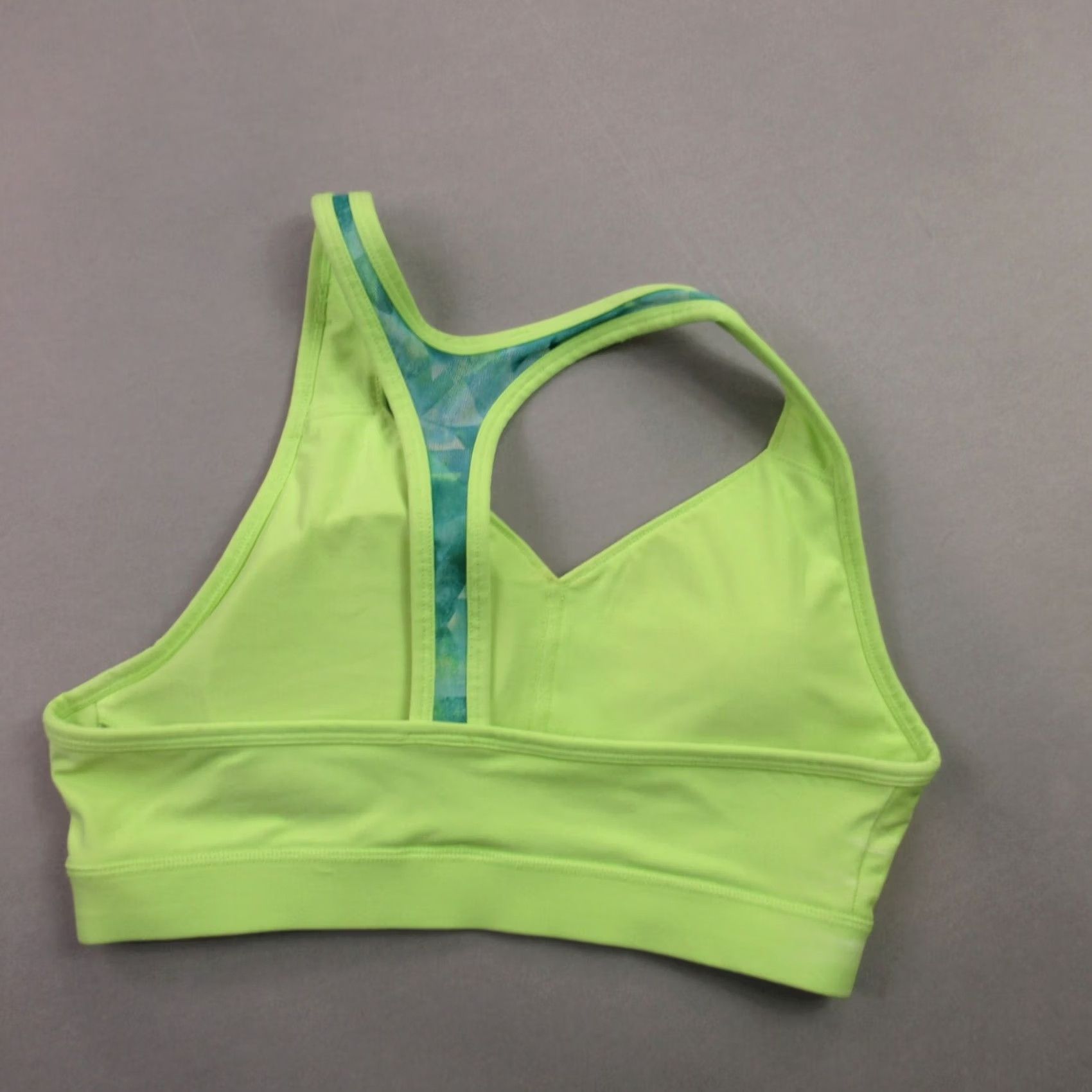 Vintage Columbia Bra Medium Yellow Sports Workout Activewear Support Lightweight Womens Size ONE SIZE - 3 Thumbnail