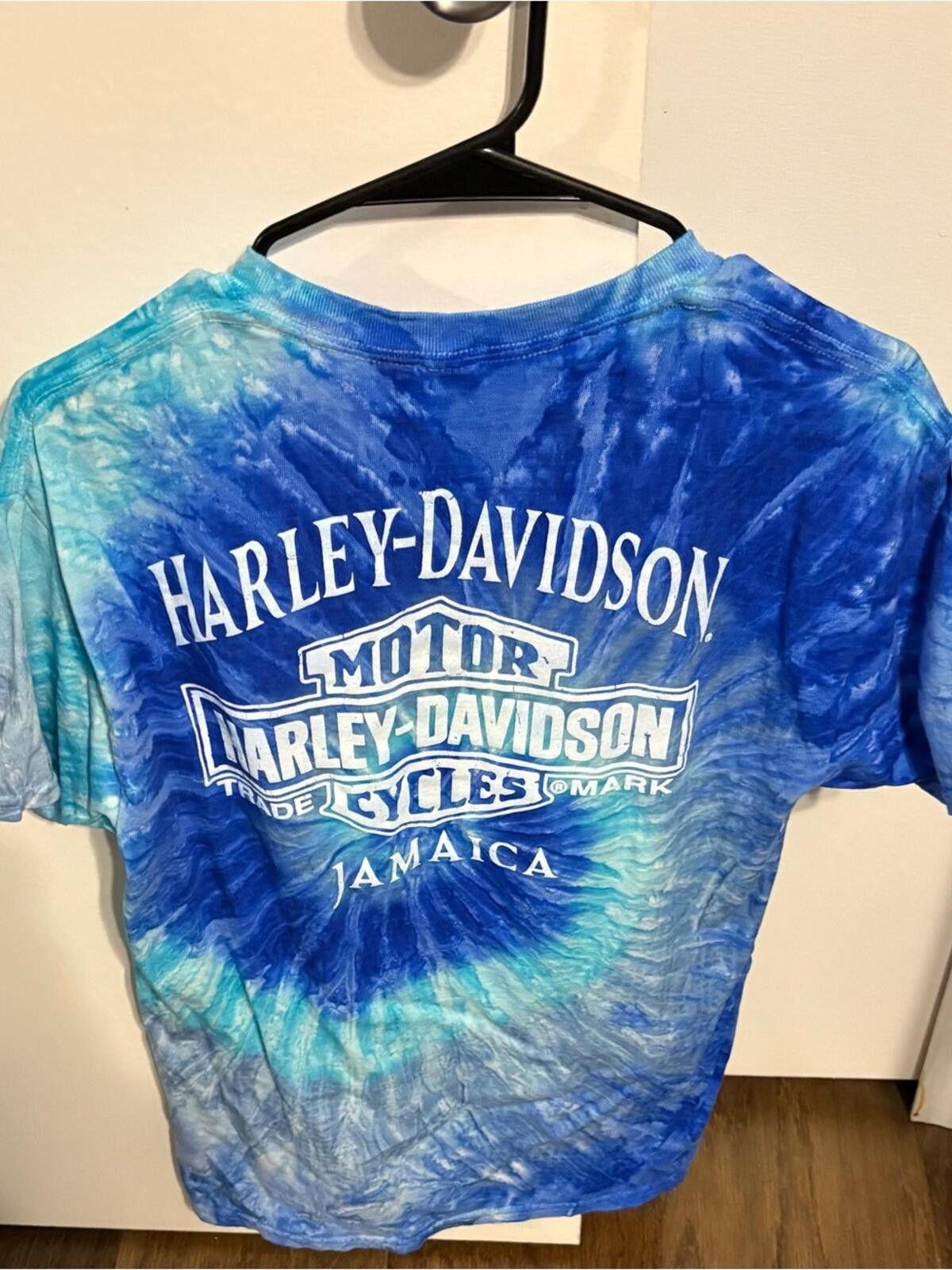 Harley Davidson Harley-Davidson Jamaica Aqua Tie-Dye 'Endless Summer' Tee Size M / US 6-8 / IT 42-44 - 2 Thumbnail
