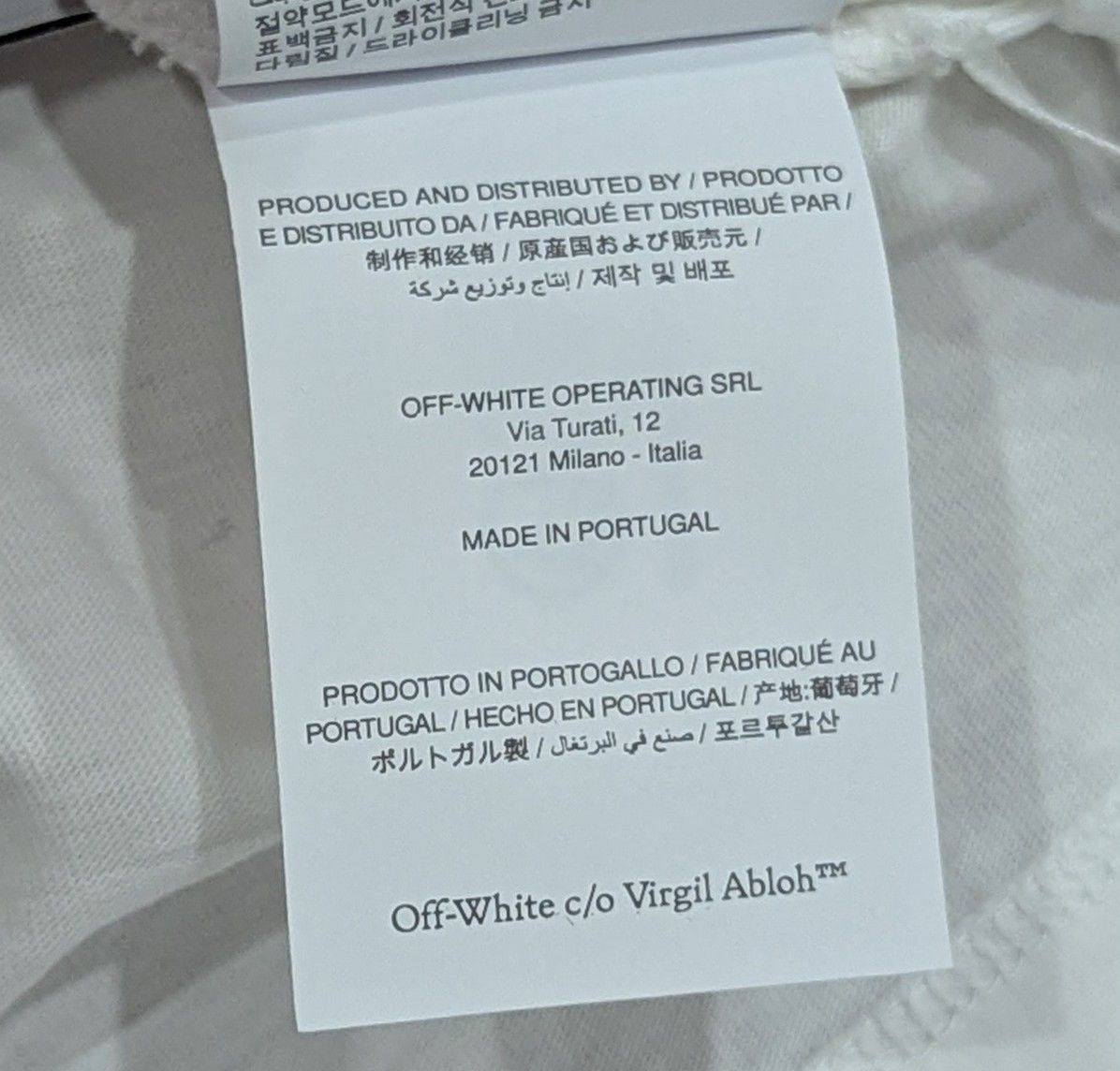 Off-White Off-White Cartoon Arrow Cotton Crewneck T-Shirt White XL Size US XL / EU 56 / 4 - 9 Thumbnail