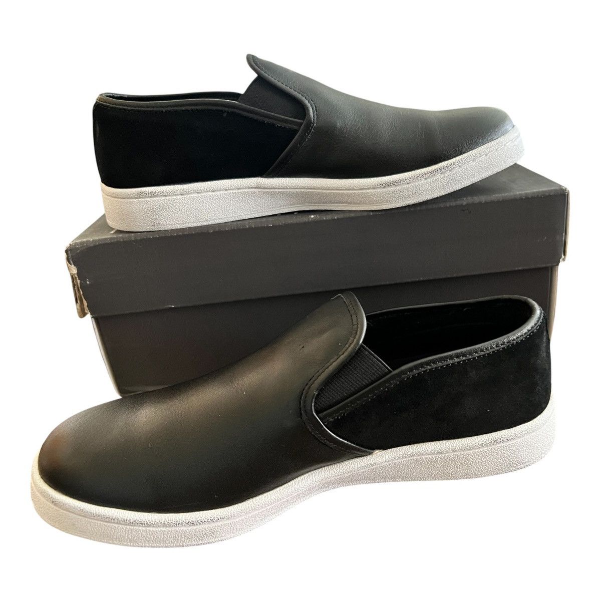 Neil Barrett Neil Barrett Lightning Bolt Leather Sneakers EU 38 Size US 8 / IT 38 - 2 Thumbnail