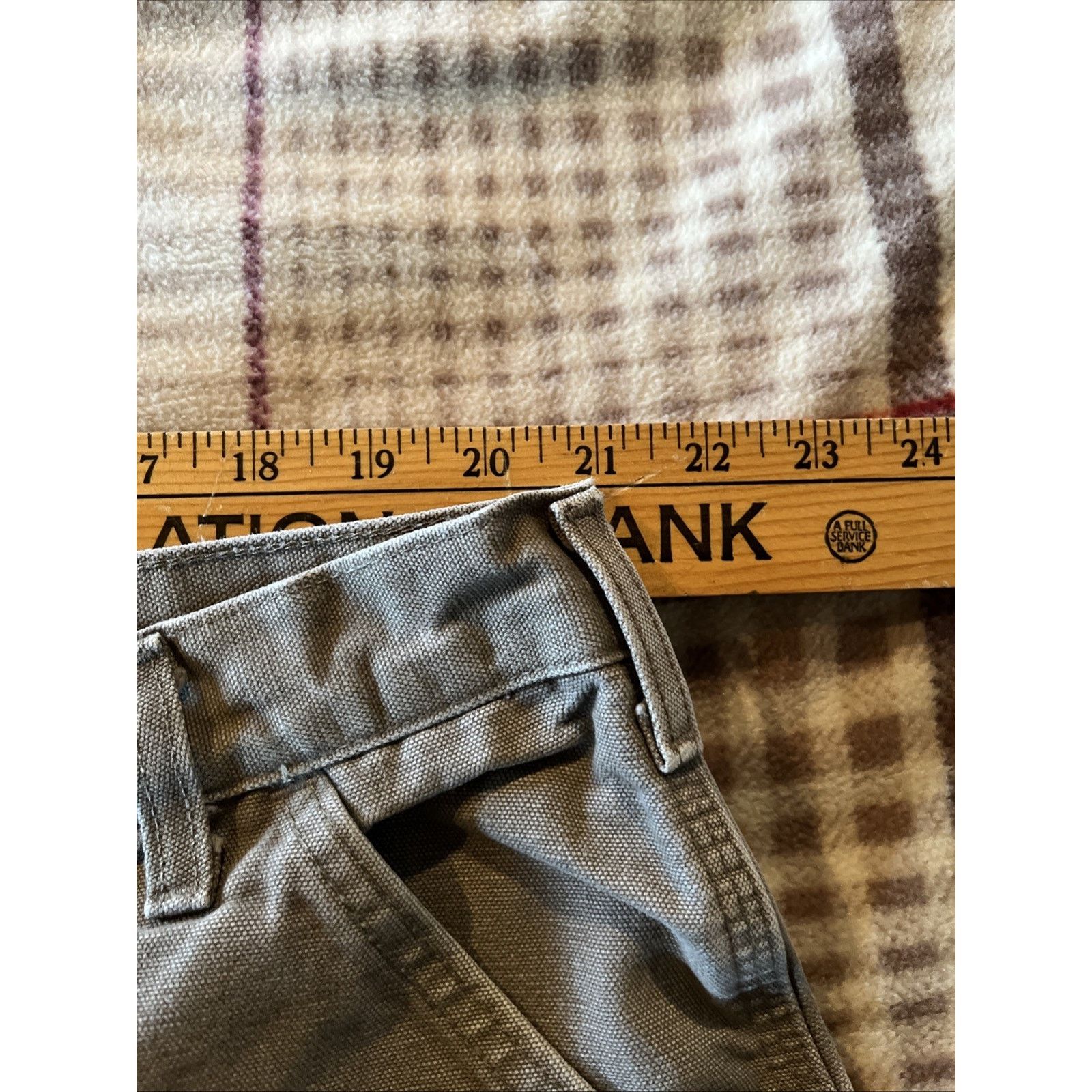 Carhartt Carhartt Men’s Pants 42x32 Gray Dungaree Fit Duck Canvas Size US 42 / EU 58 - 9 Thumbnail