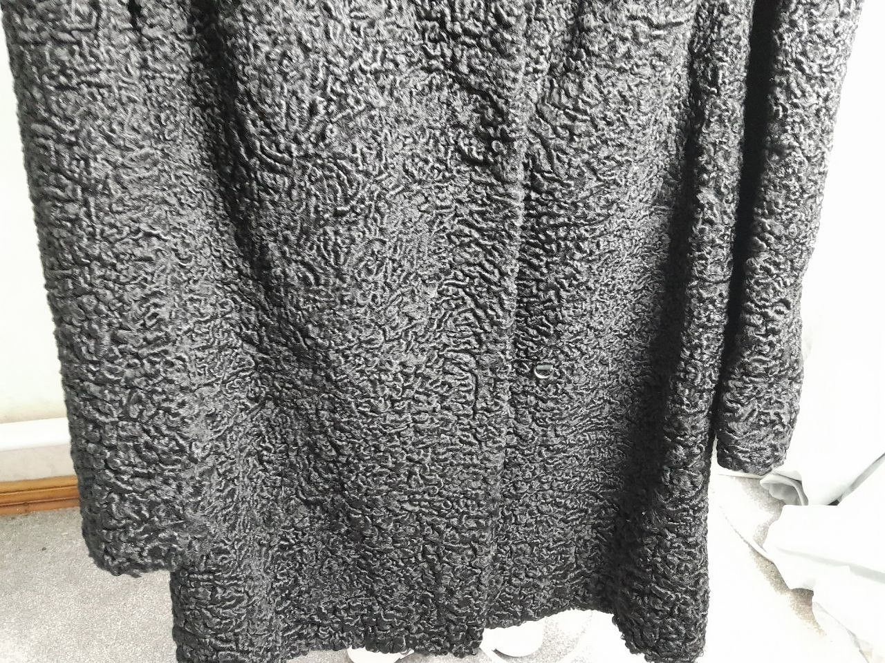 Other Vintage Astrakhan (Karakul) Lamb Fur Coat Size XL Size XL / US 12-14 / IT 48-50 - 11 Thumbnail