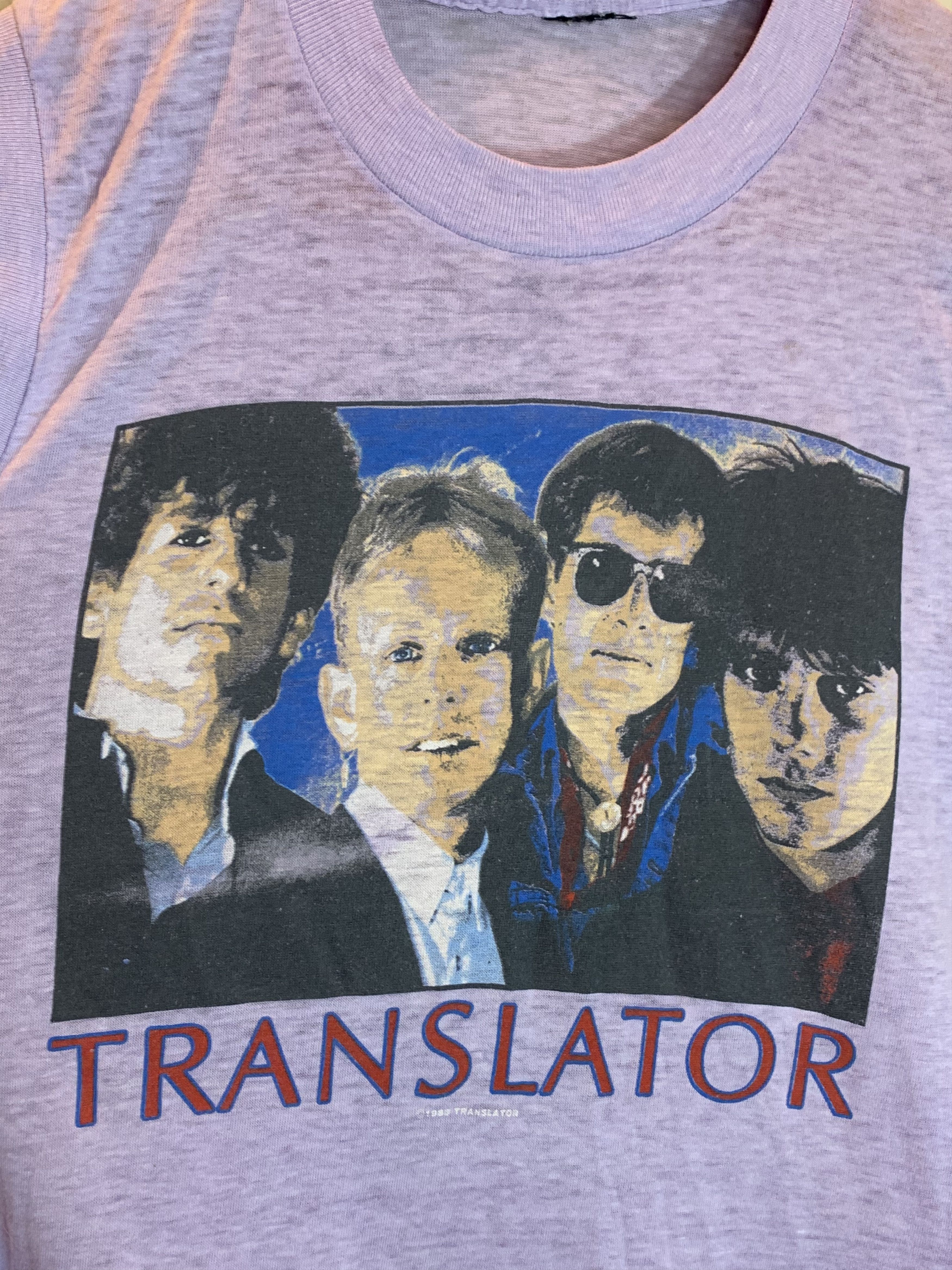 Band Tees *RARE* Vintage 1983 Translator No Time Like Now Tank Top Size US M / EU 48-50 / 2 - 3 Thumbnail