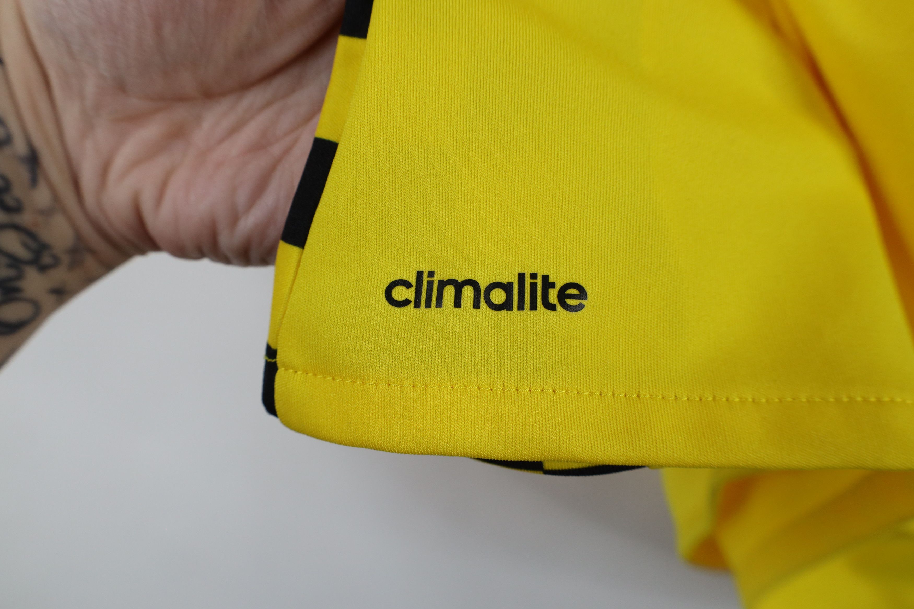 Adidas × Vintage Adidas Crew SC Soccer Football Jersey Yellow Autographed Size XL / US 12-14 / IT 48-50 - 7 Thumbnail
