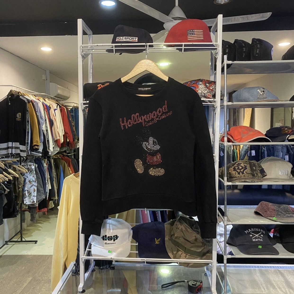 Dolce & Gabbana DOLCE & GABBANA MICKEY MOUSE Sweatshirt Size XXSmall Size US XXS / EU 40 - 1 Thumbnail