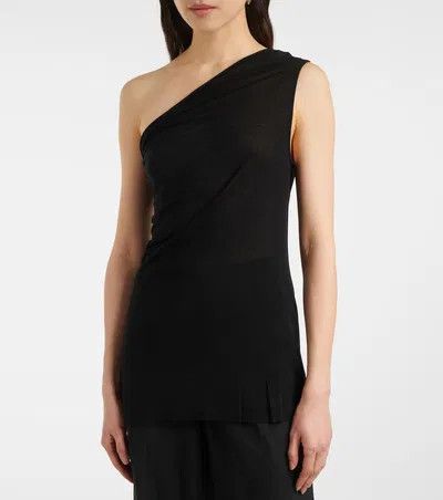 Rick Owens o1y0126 Blouse in Black Size M / US 6-8 / IT 42-44 - 3 Thumbnail