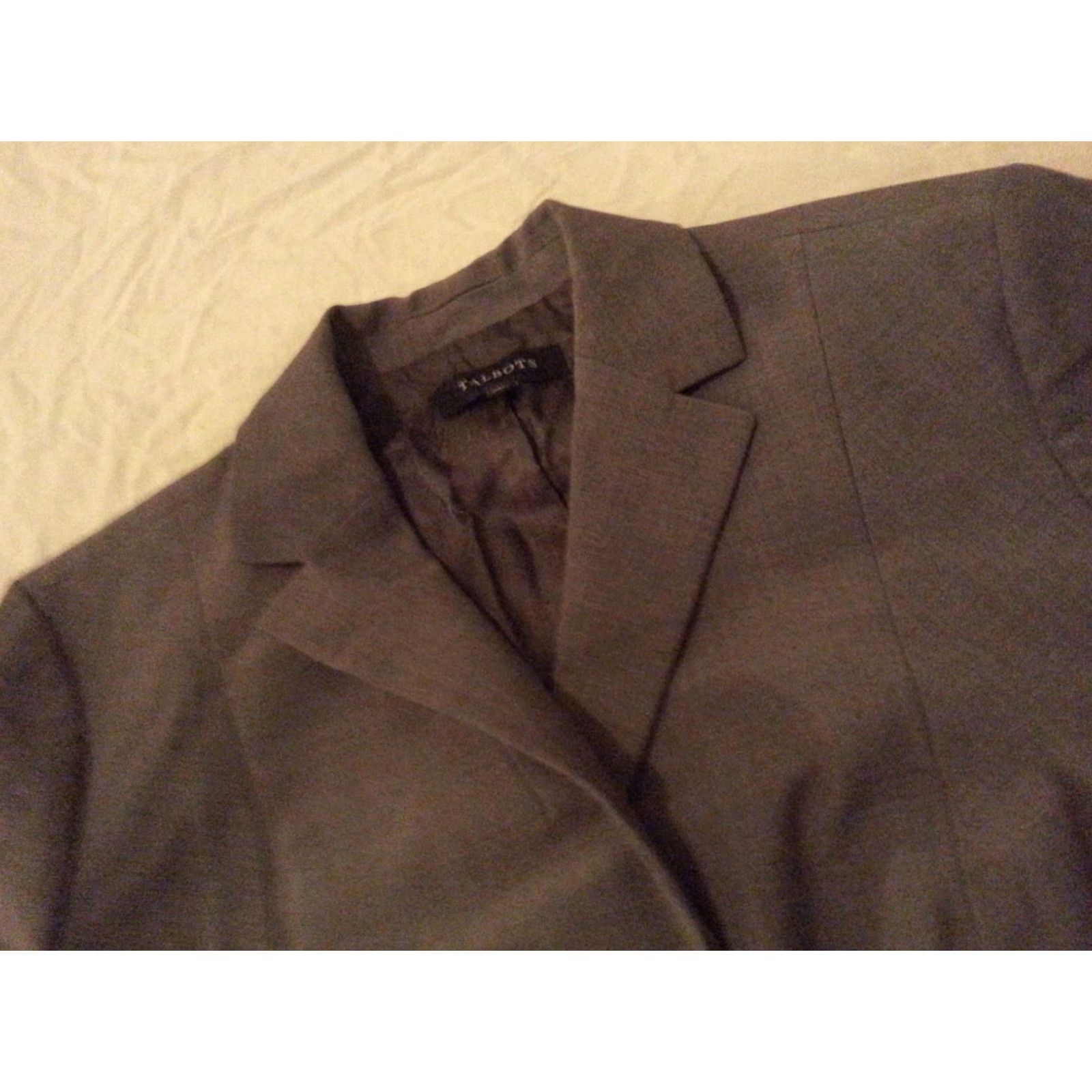 Talbots VINTAGE? (Not specified) - Final: Talbots Blazer Jacket Brown 12 Women Wool Suit Jacket/Blazer Womens Talbots Wool Jacket Blazer 12 Brown Size XL / US 12-14 / IT 48-50 - 3 Thumbnail