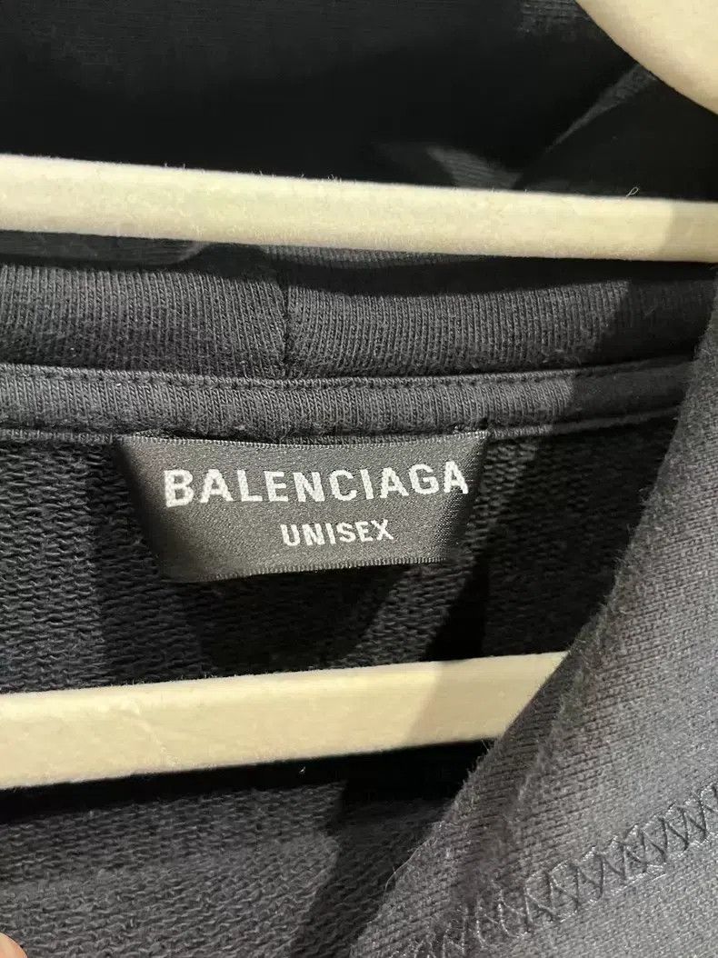 Balenciaga Balenciaga Double B Embroidered Hooded Sweatshirt Size US S / EU 44-46 / 1 - 6 Thumbnail