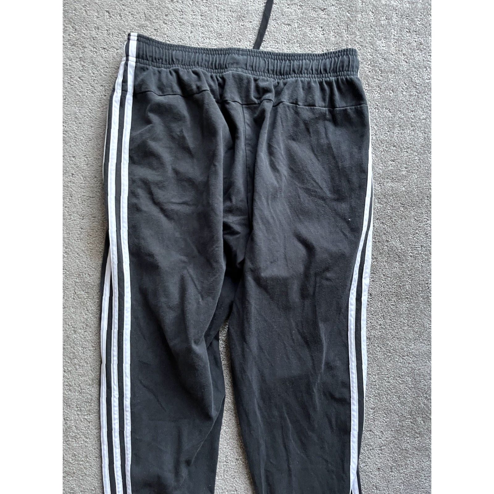 Adidas adidas Essentials 3-Stripes Sweatpants Activewear Black Medium Mens Size US 31 - 4 Thumbnail