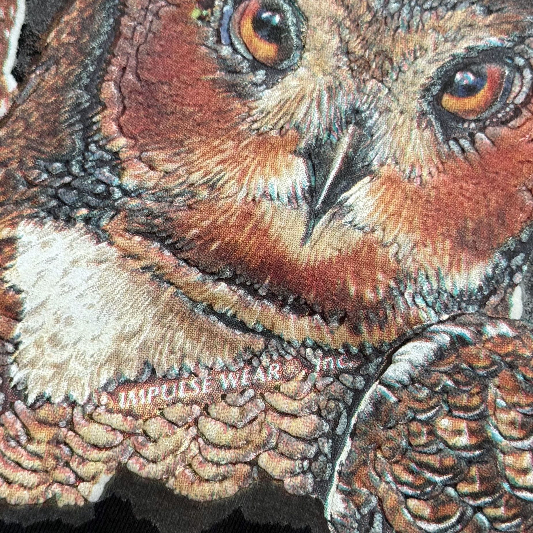 Vintage 1995 Vintage Owl Tee Size US L / EU 52-54 / 3 - 4 Thumbnail
