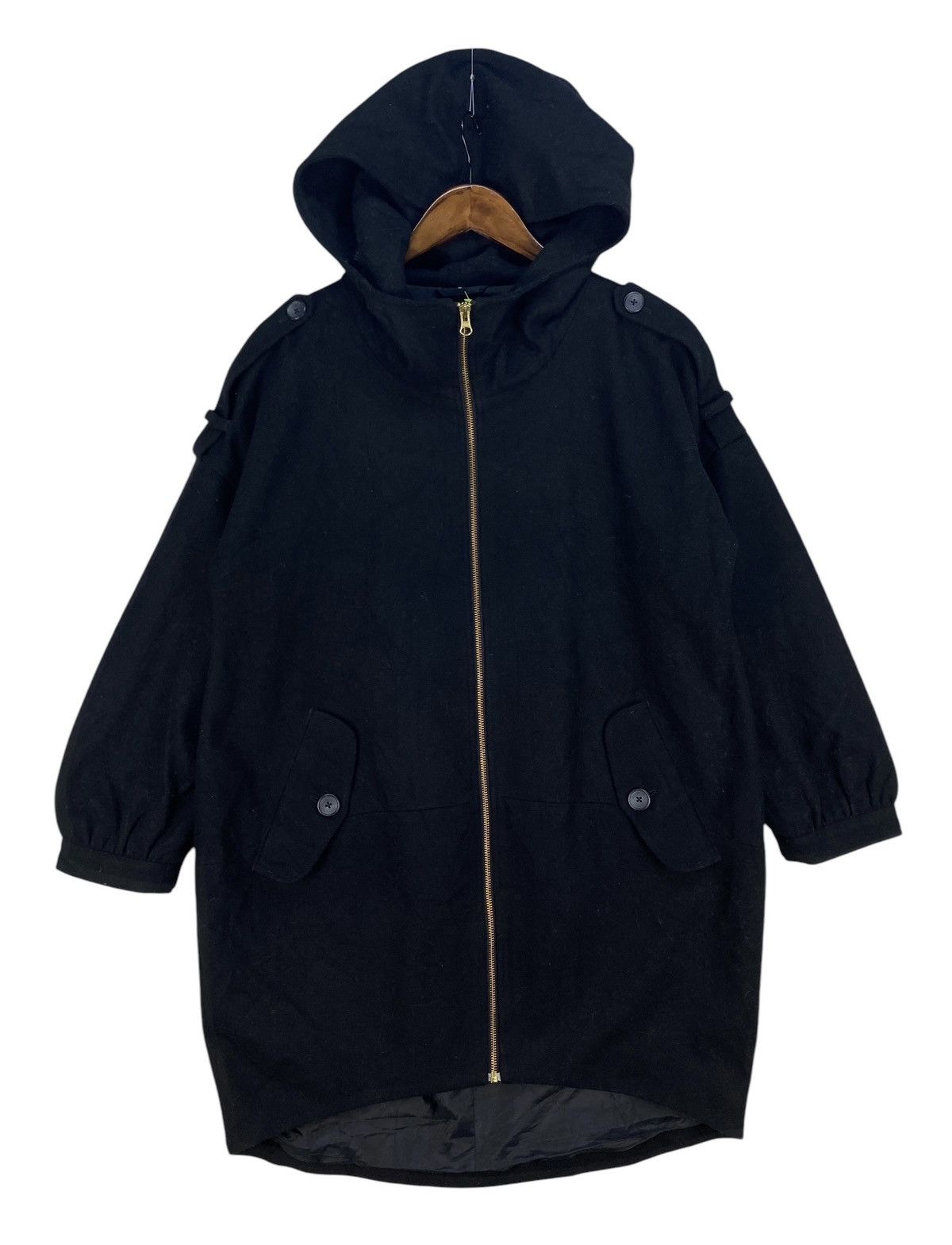 Adidas Adidas Wool Hooded Jacket Size US M / EU 48-50 / 2 - 1 Thumbnail